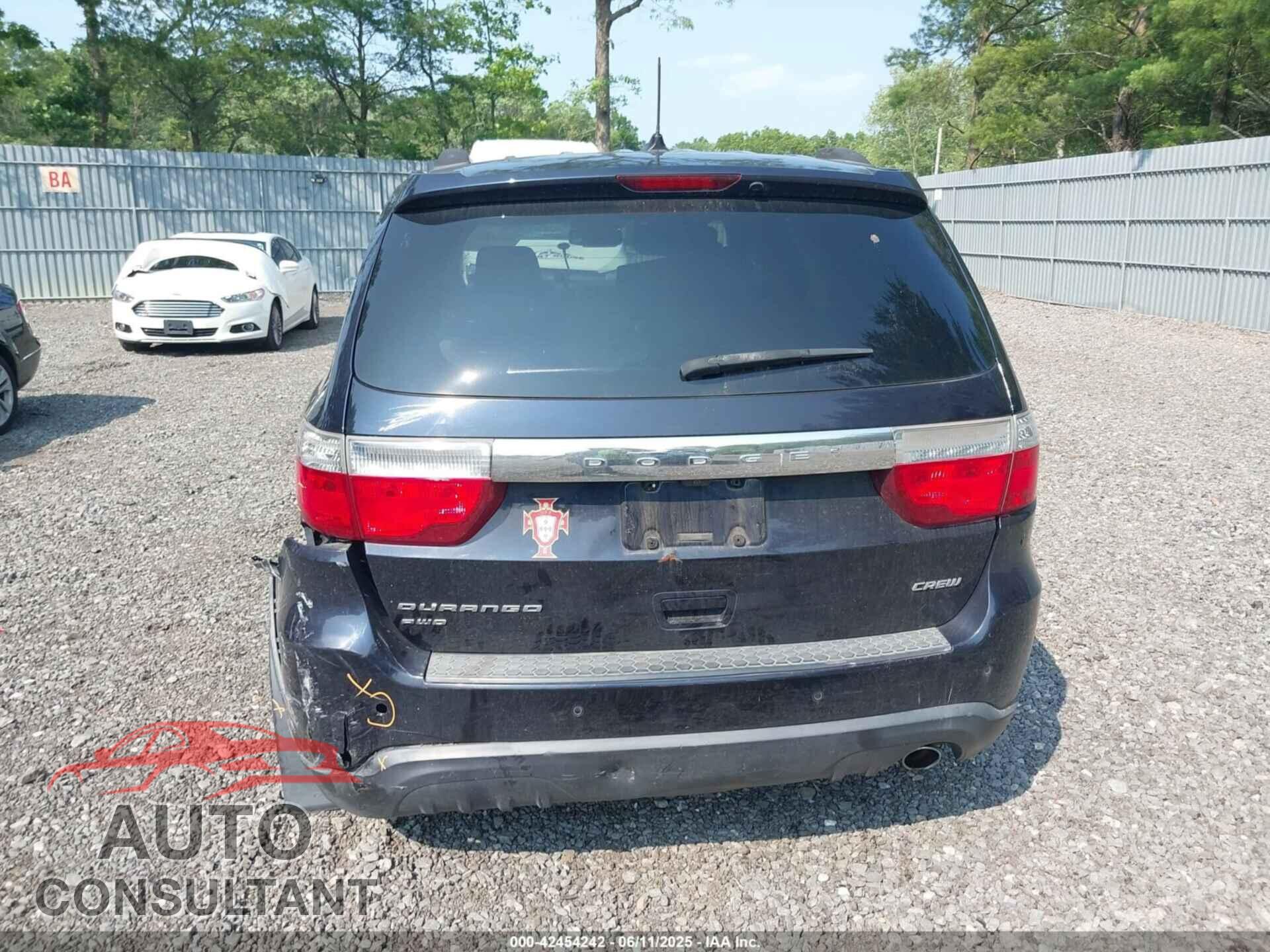 DODGE DURANGO 2011 - 1D4RE4GG6BC639376