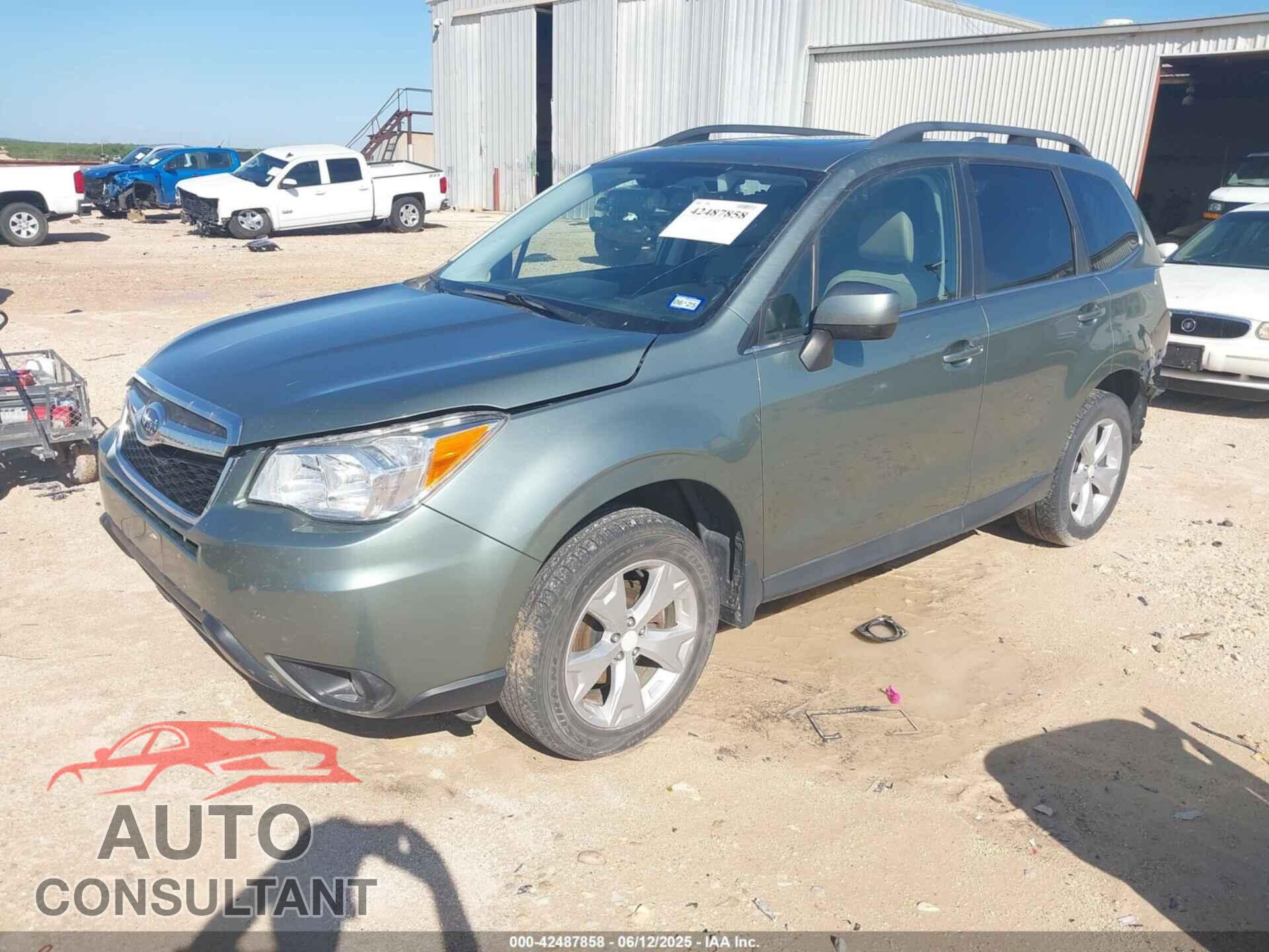 SUBARU FORESTER 2016 - JF2SJARC2GH490110