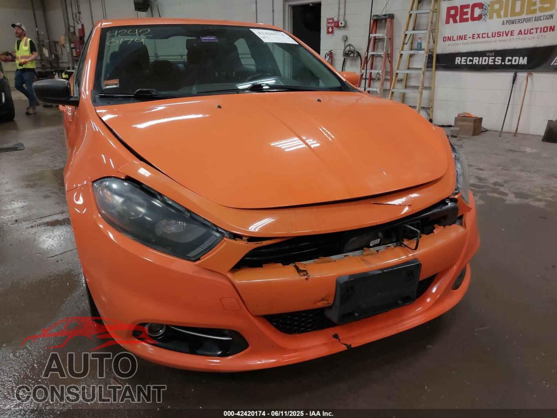 DODGE DART 2013 - 1C3CDFBA1DD345468