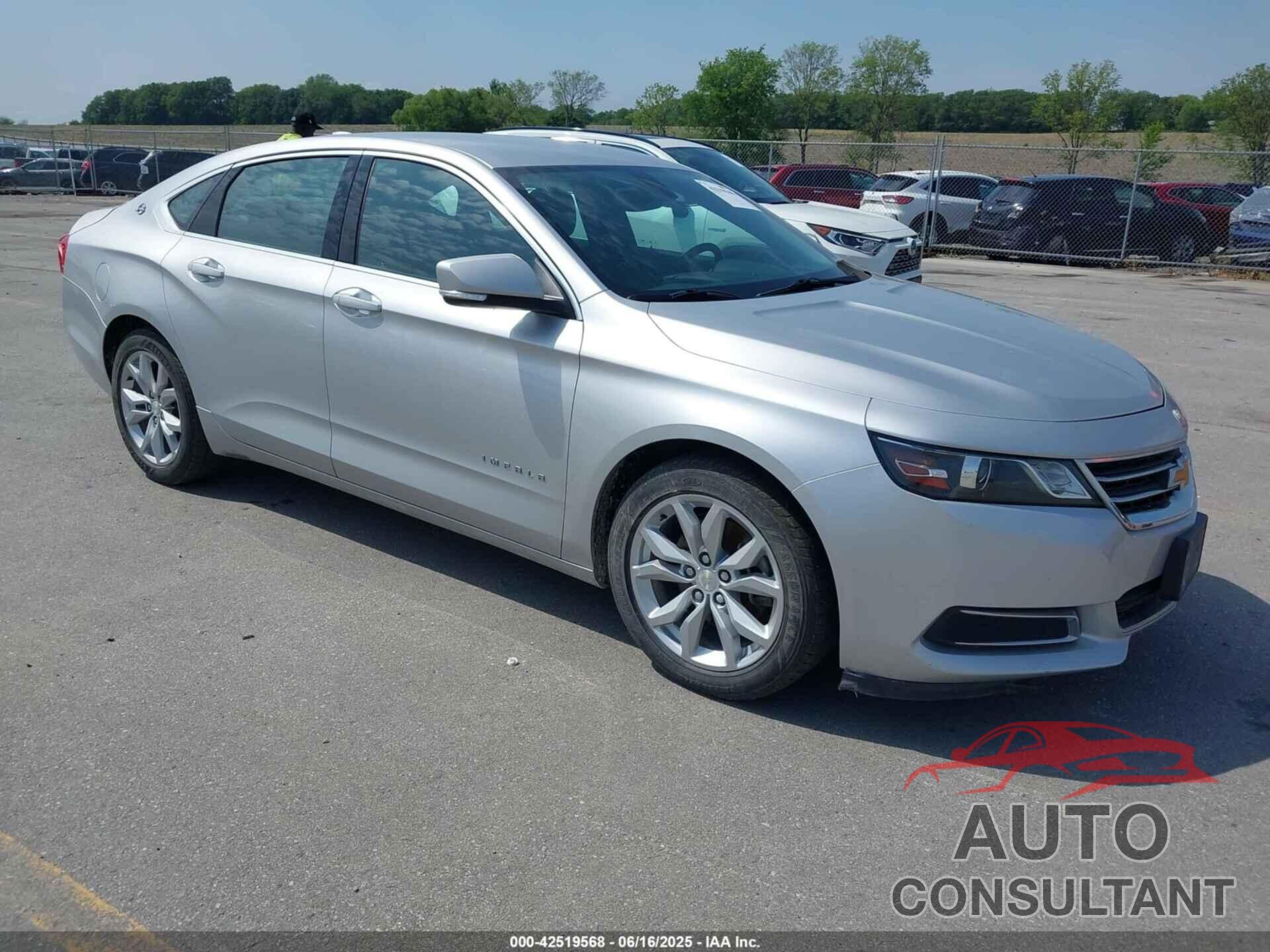 CHEVROLET IMPALA 2017 - 2G1105S39H9175060