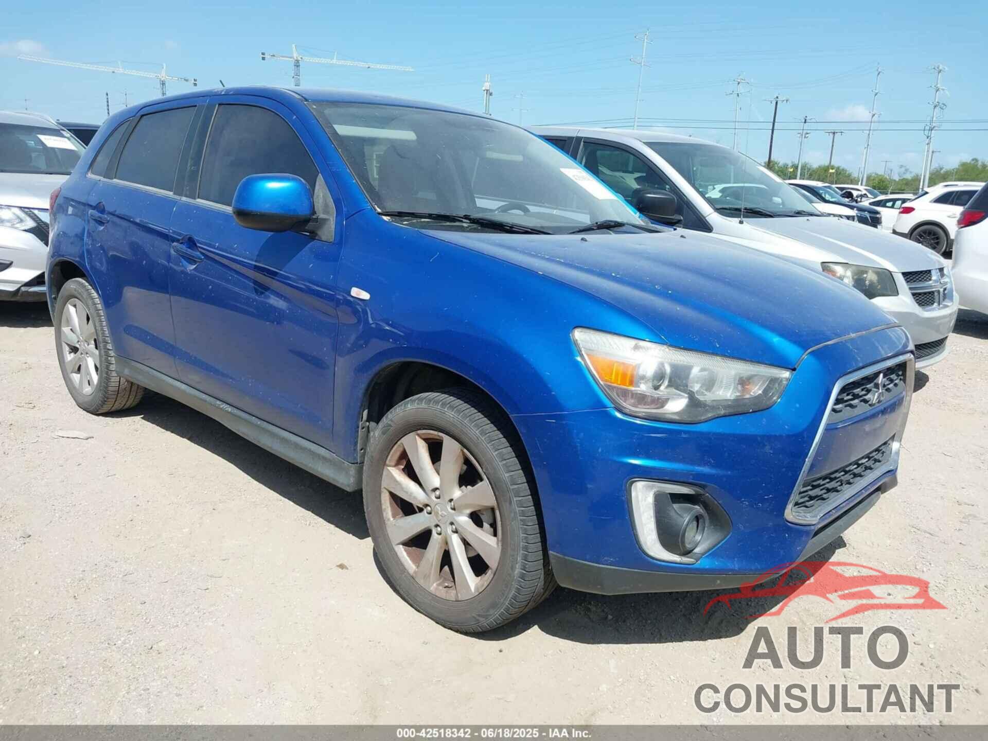 MITSUBISHI OUTLANDER SPORT 2015 - 4A4AR4AU1FE051224