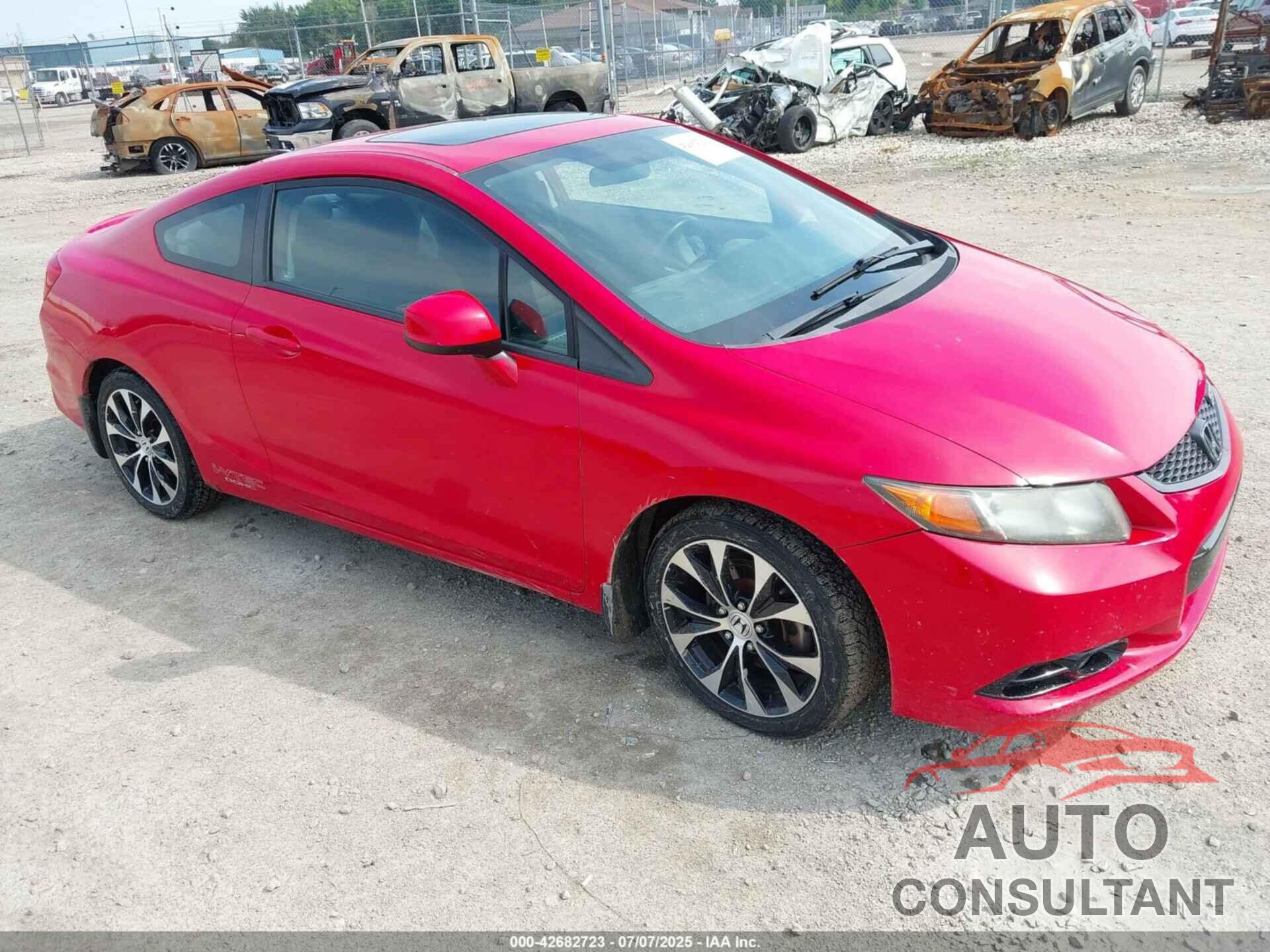 HONDA CIVIC 2012 - 2HGFG4A50CH701677