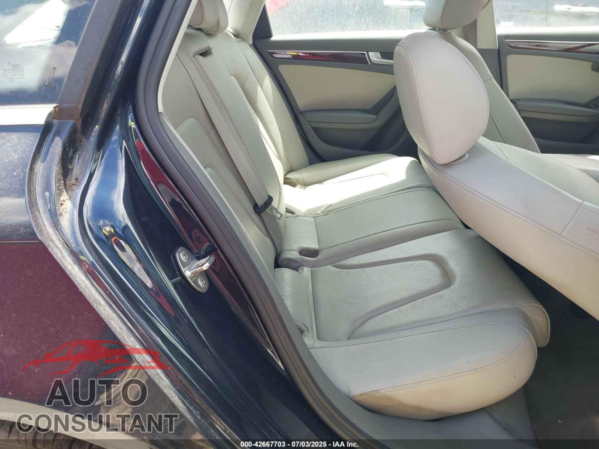 AUDI A4 2012 - WAUFFAFL9CN013317
