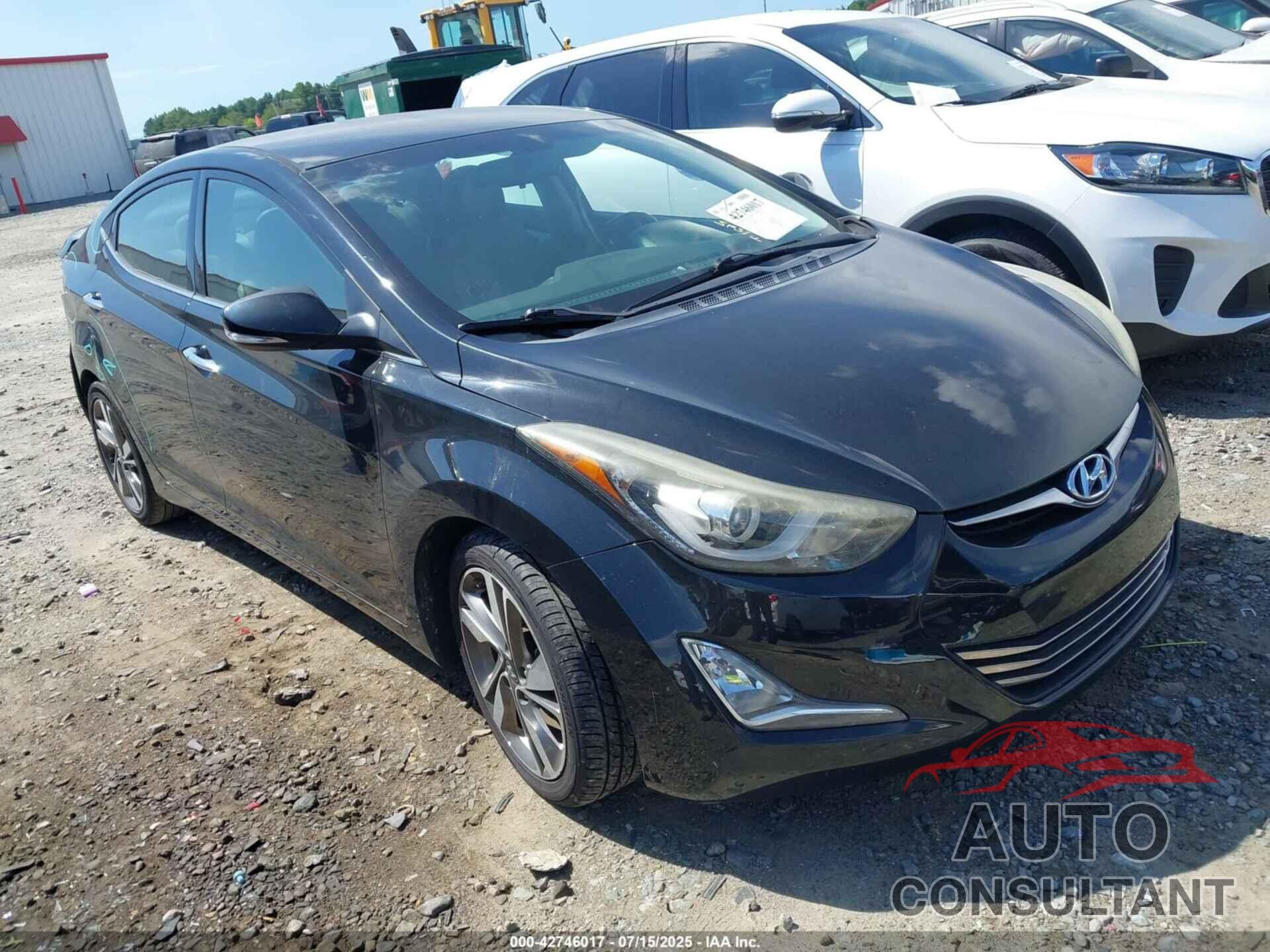 HYUNDAI ELANTRA 2016 - 5NPDH4AE3GH714424