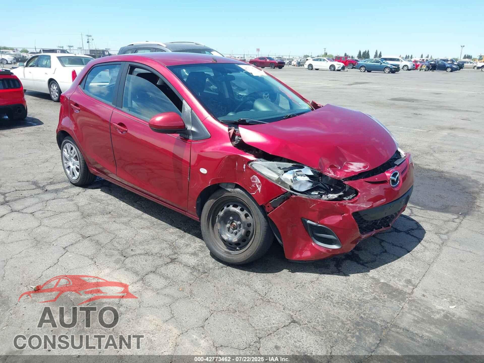 MAZDA MAZDA2 2014 - JM1DE1KZ5E0183701