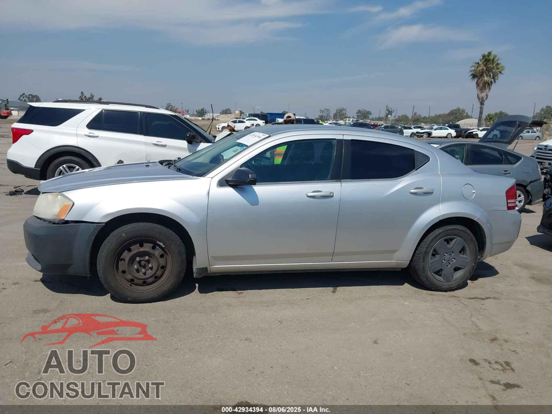 DODGE AVENGER 2010 - 1B3CC4FB6AN199128