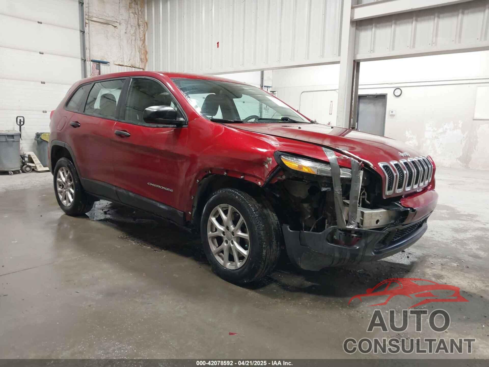 JEEP CHEROKEE 2017 - 1C4PJLAS9HD216477