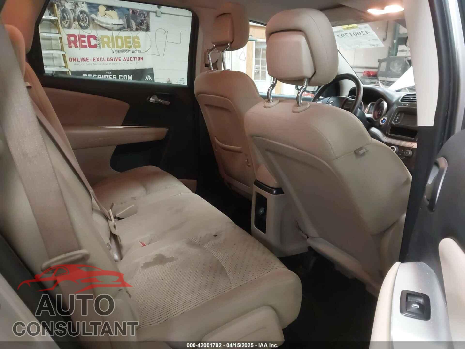 DODGE JOURNEY 2013 - 3C4PDDBG2DT619969