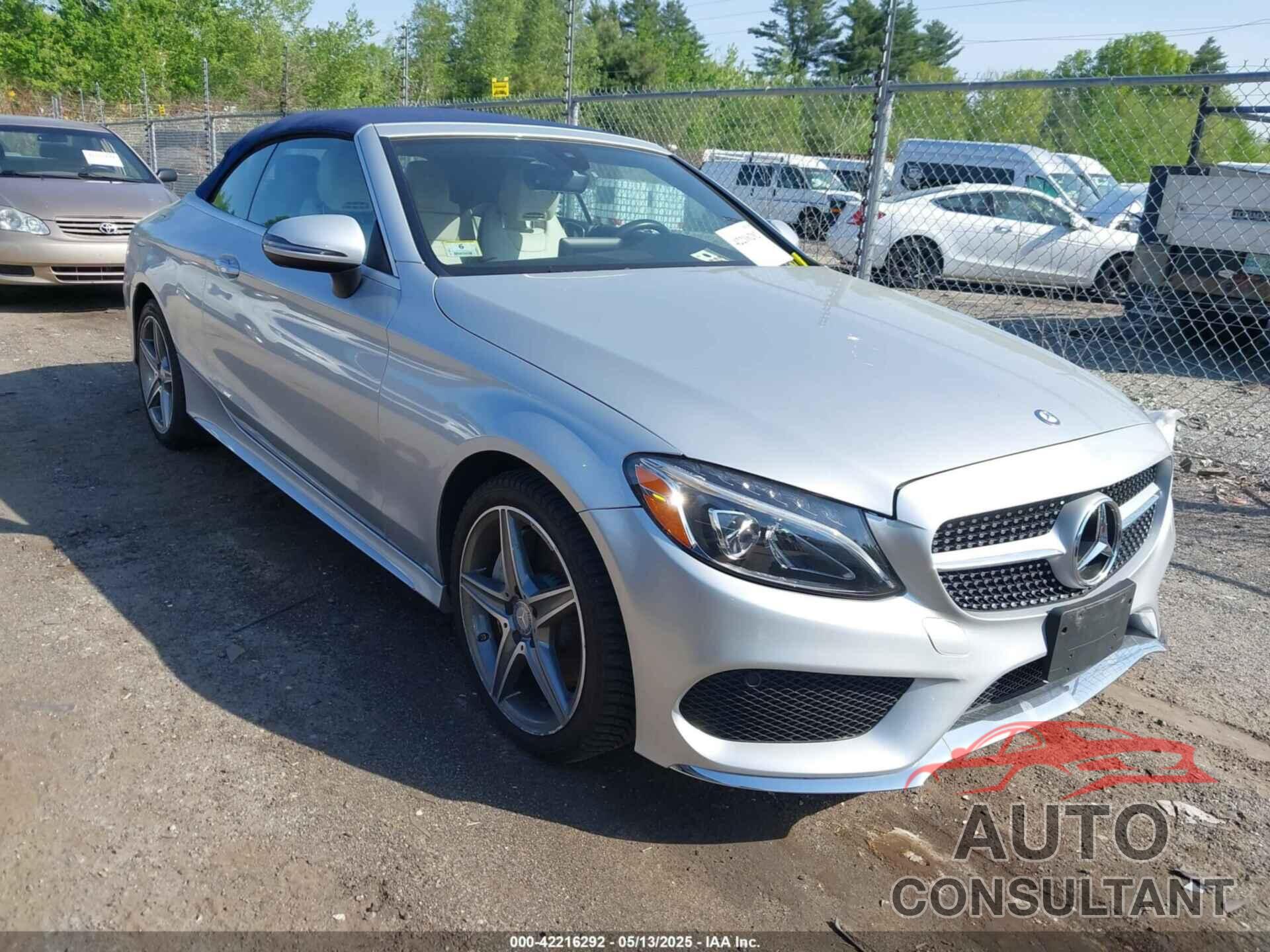 MERCEDES-BENZ C 300 2017 - WDDWK4KB6HF482255