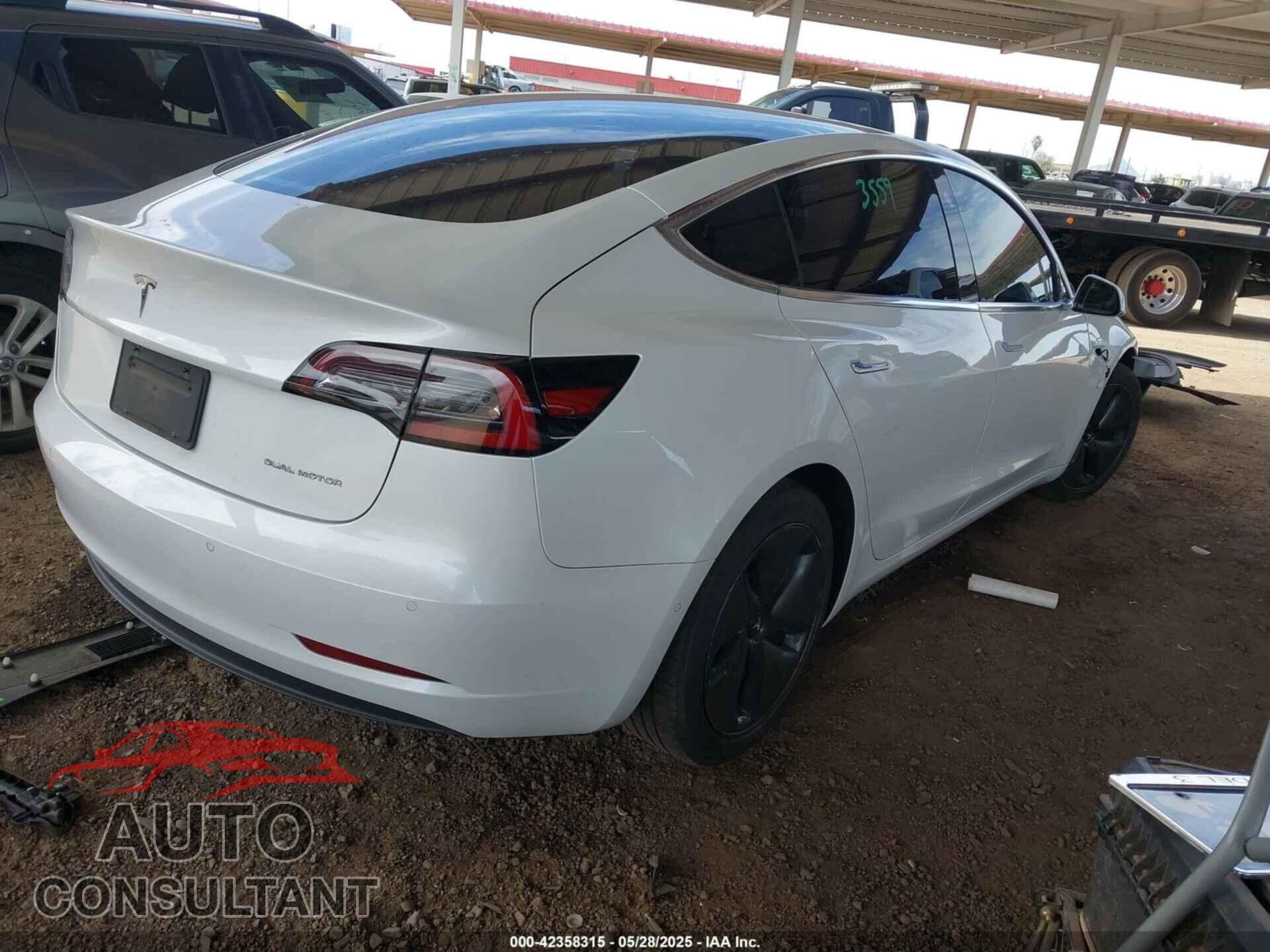 TESLA MODEL 3 2019 - 5YJ3E1EBXKF513002