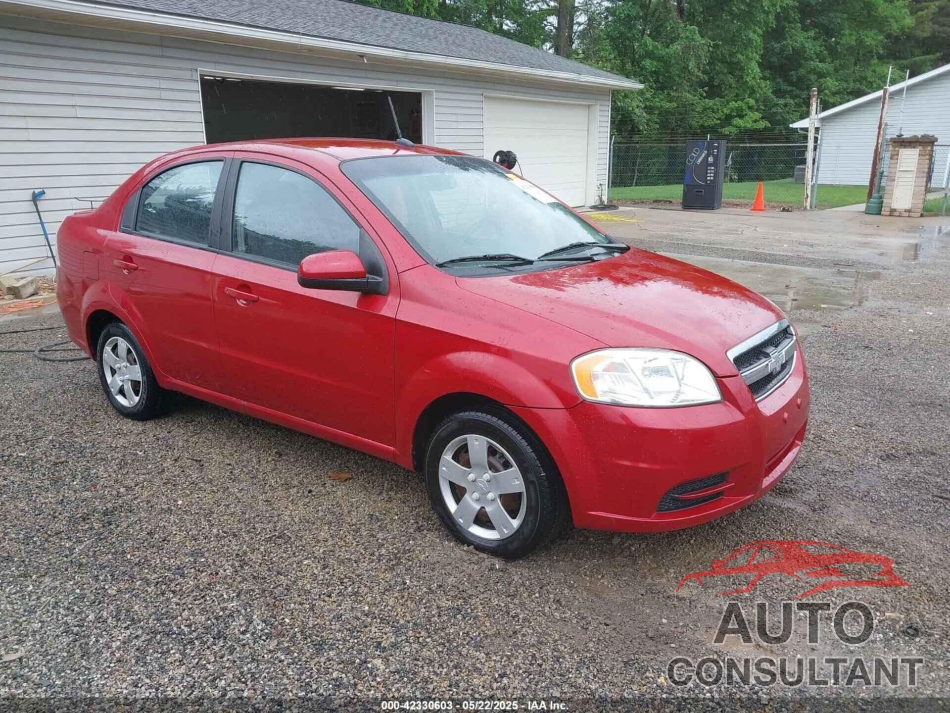 CHEVROLET AVEO 2010 - KL1TD5DE3AB050201