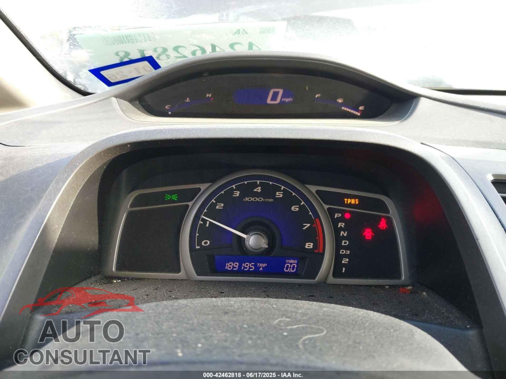 HONDA CIVIC 2011 - 19XFA1F80BE021211