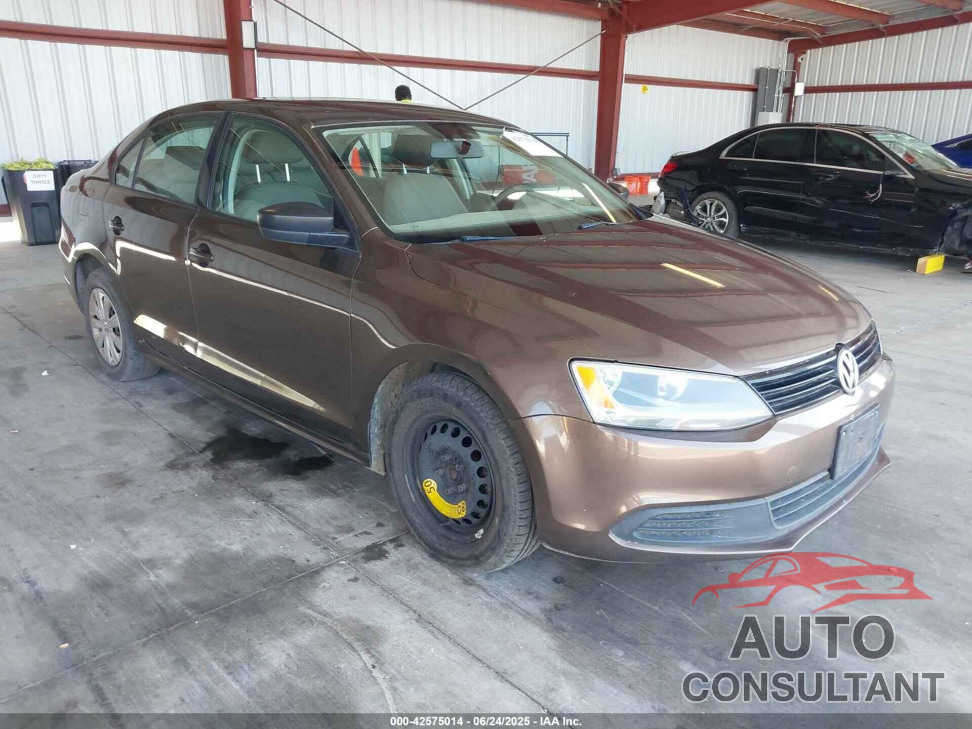 VOLKSWAGEN JETTA 2012 - 3VW2K7AJ4CM368067