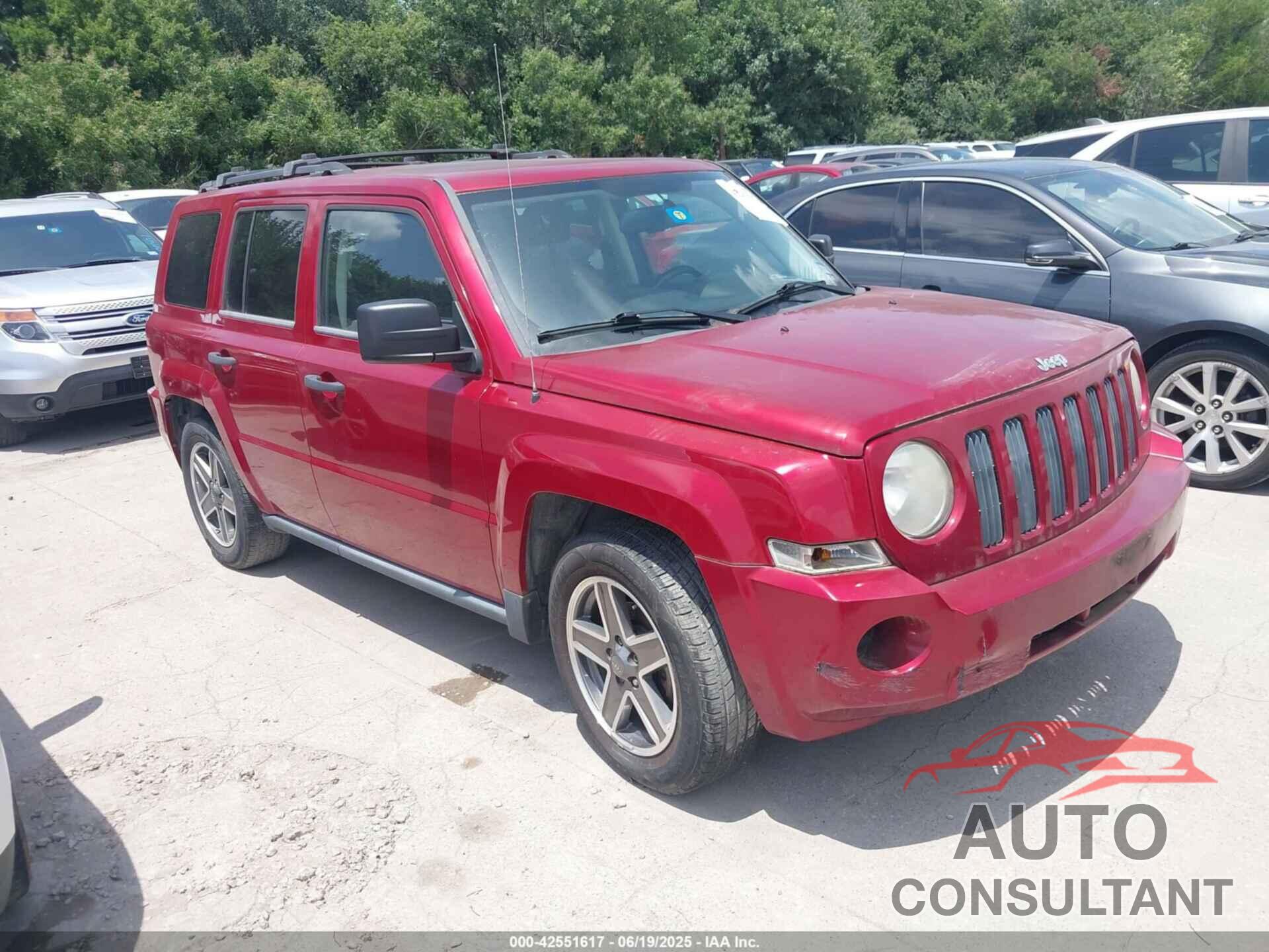 JEEP PATRIOT 2009 - 1J8FT28B29D139743