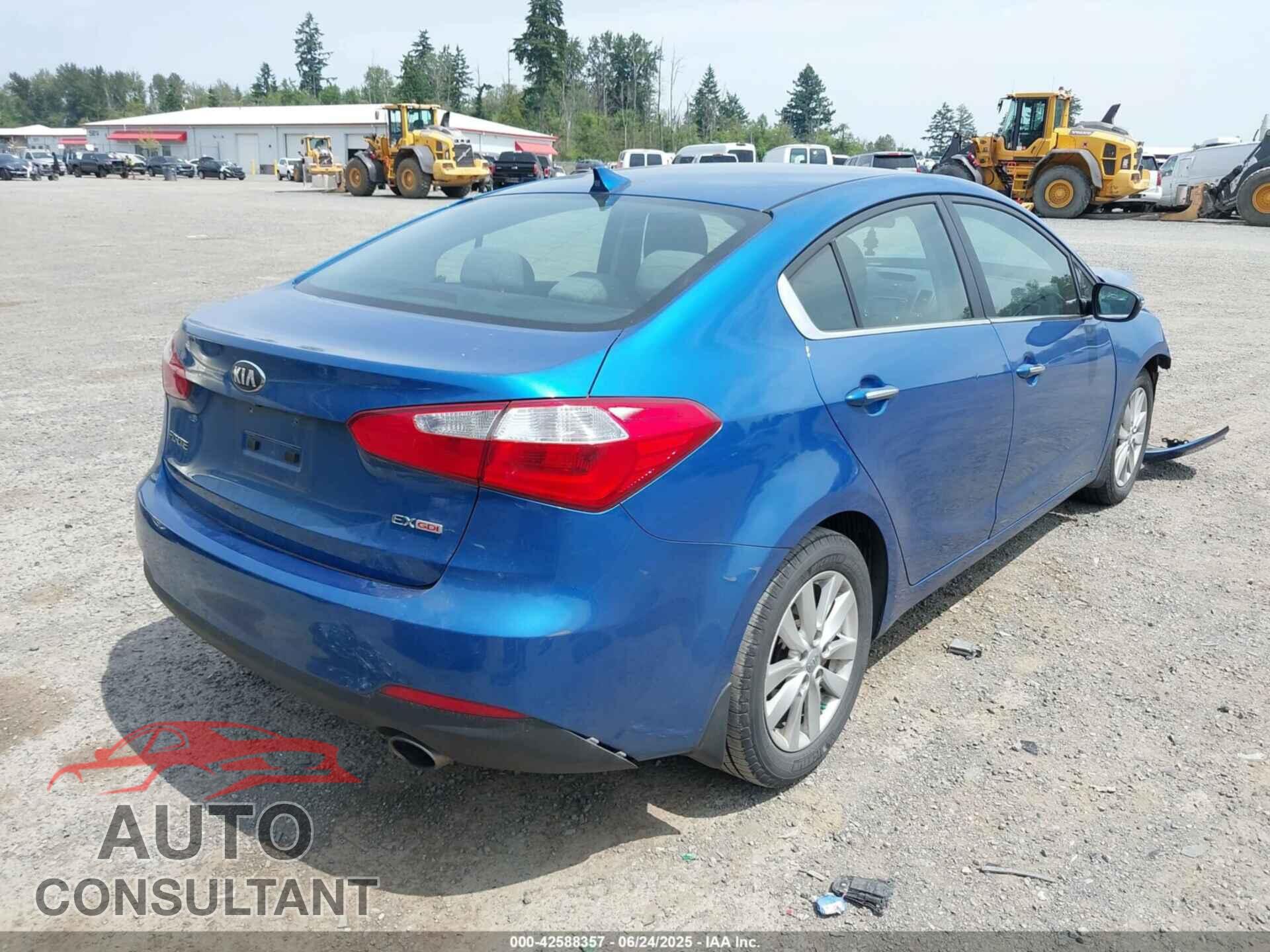 KIA FORTE 2014 - KNAFX4A87E5053514