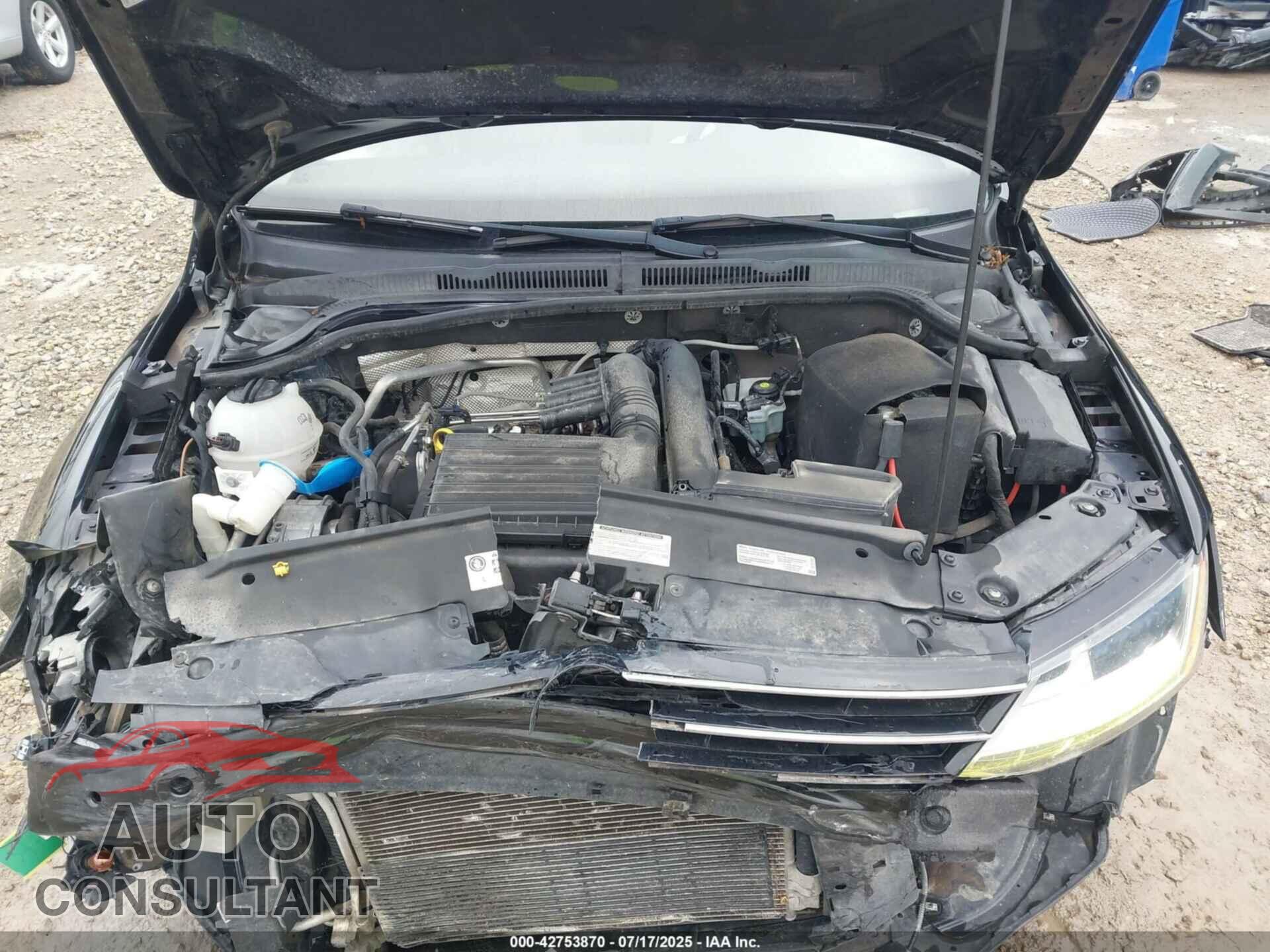 VOLKSWAGEN JETTA 2017 - 3VWDB7AJ1HM317643