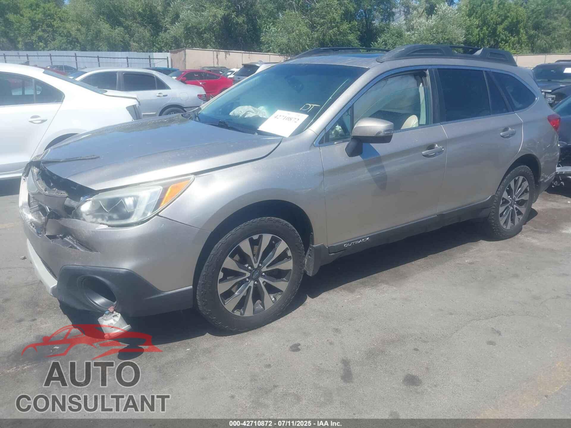 SUBARU OUTBACK 2015 - 4S4BSBLC8F3214127