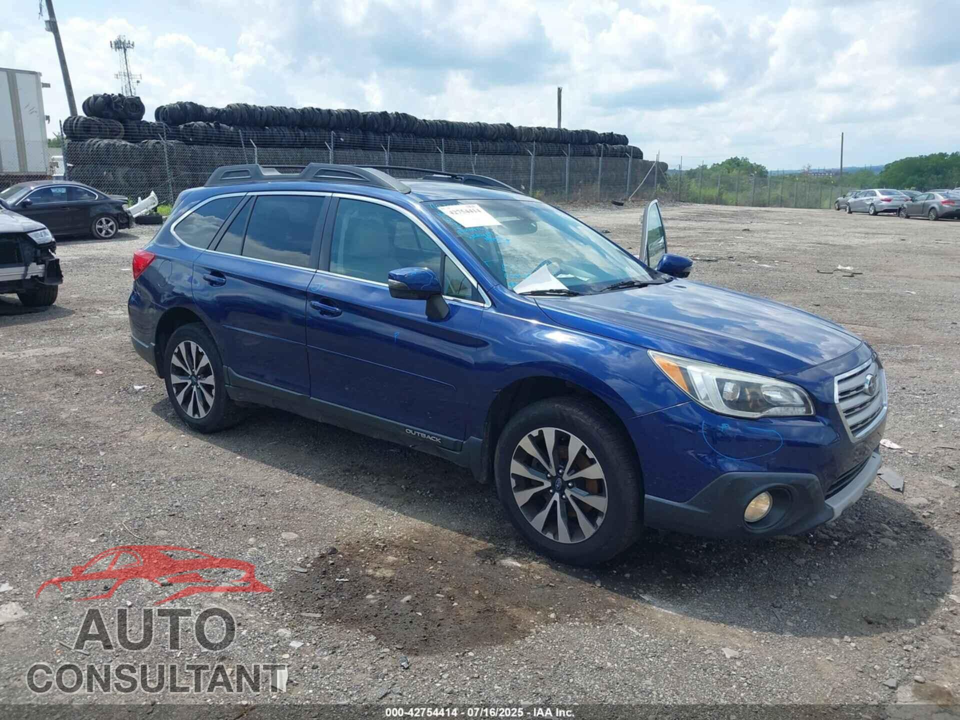 SUBARU OUTBACK 2015 - 4S4BSANC9F3297512