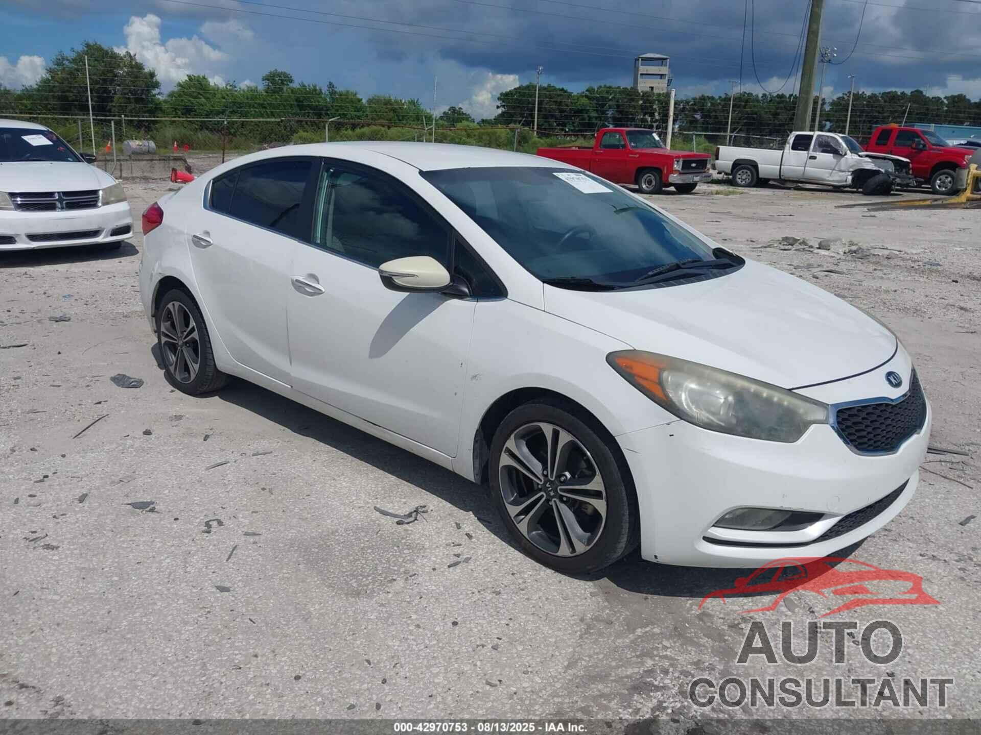KIA FORTE 2014 - KNAFX4A87E5114764