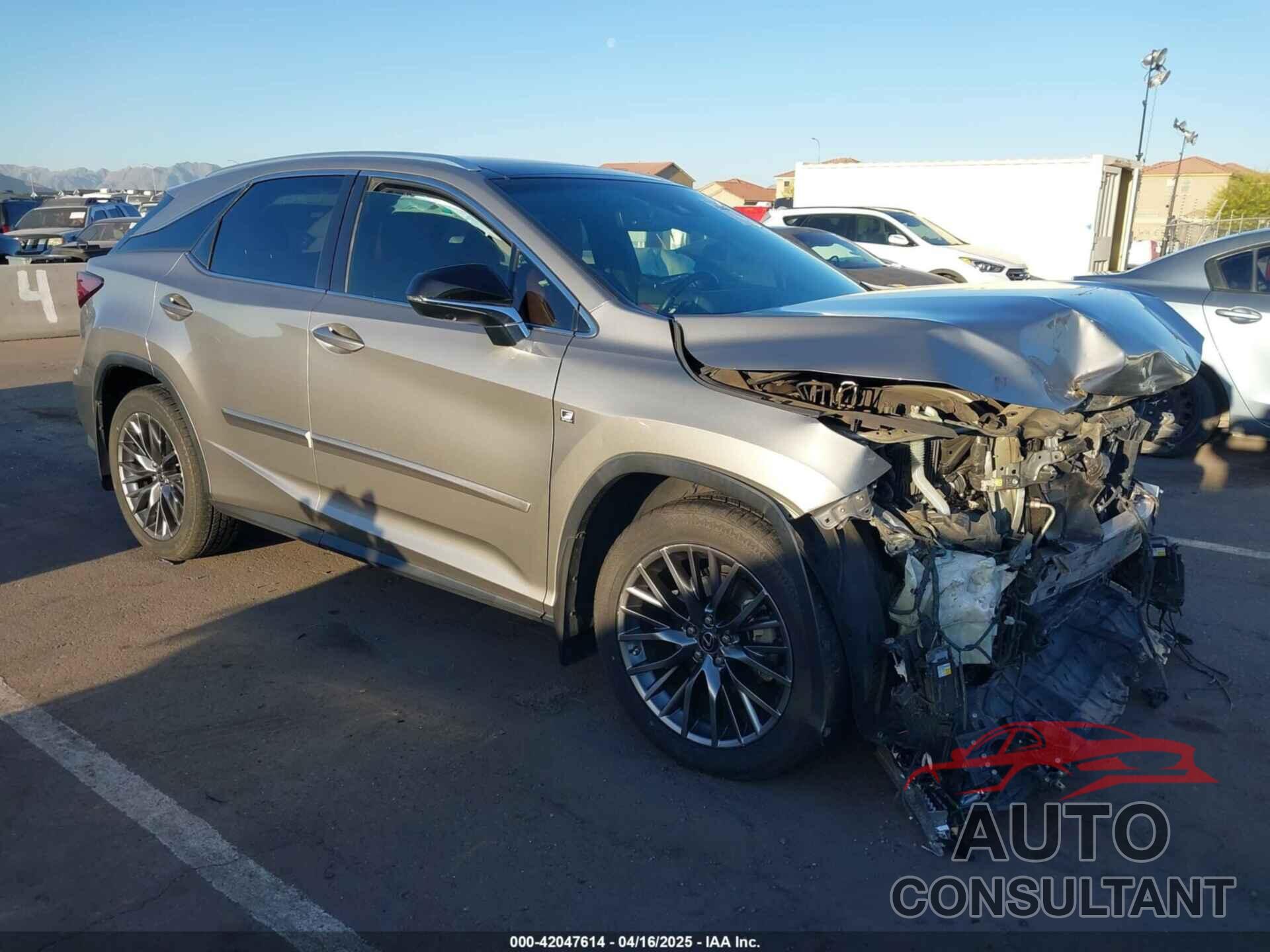 LEXUS RX 350 2017 - 2T2BZMCA4HC121752