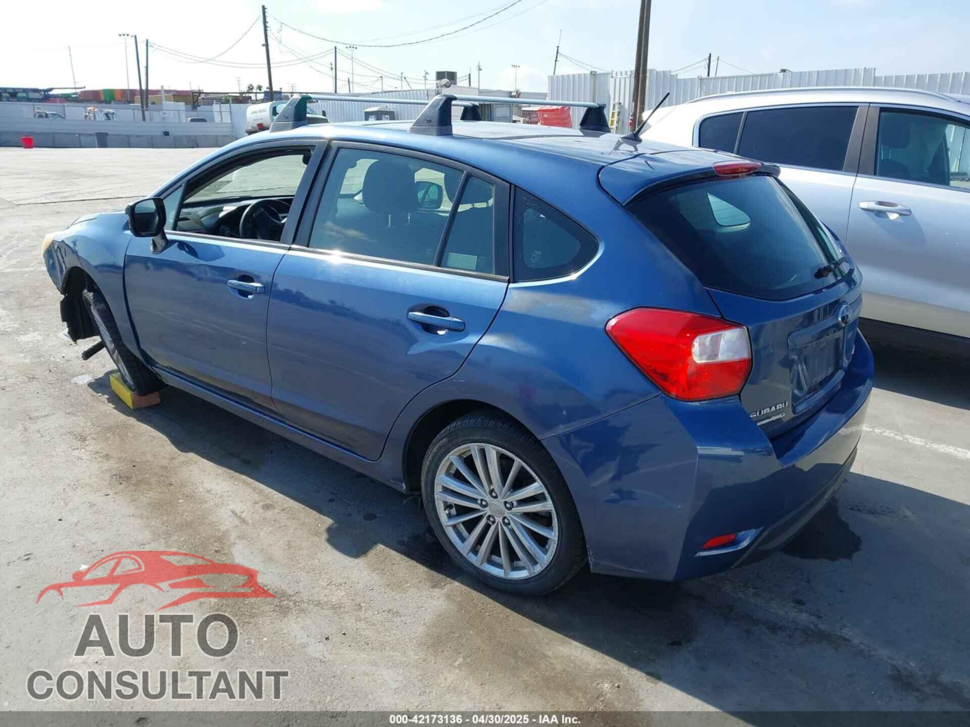 SUBARU IMPREZA 2012 - JF1GPAD69CH232994