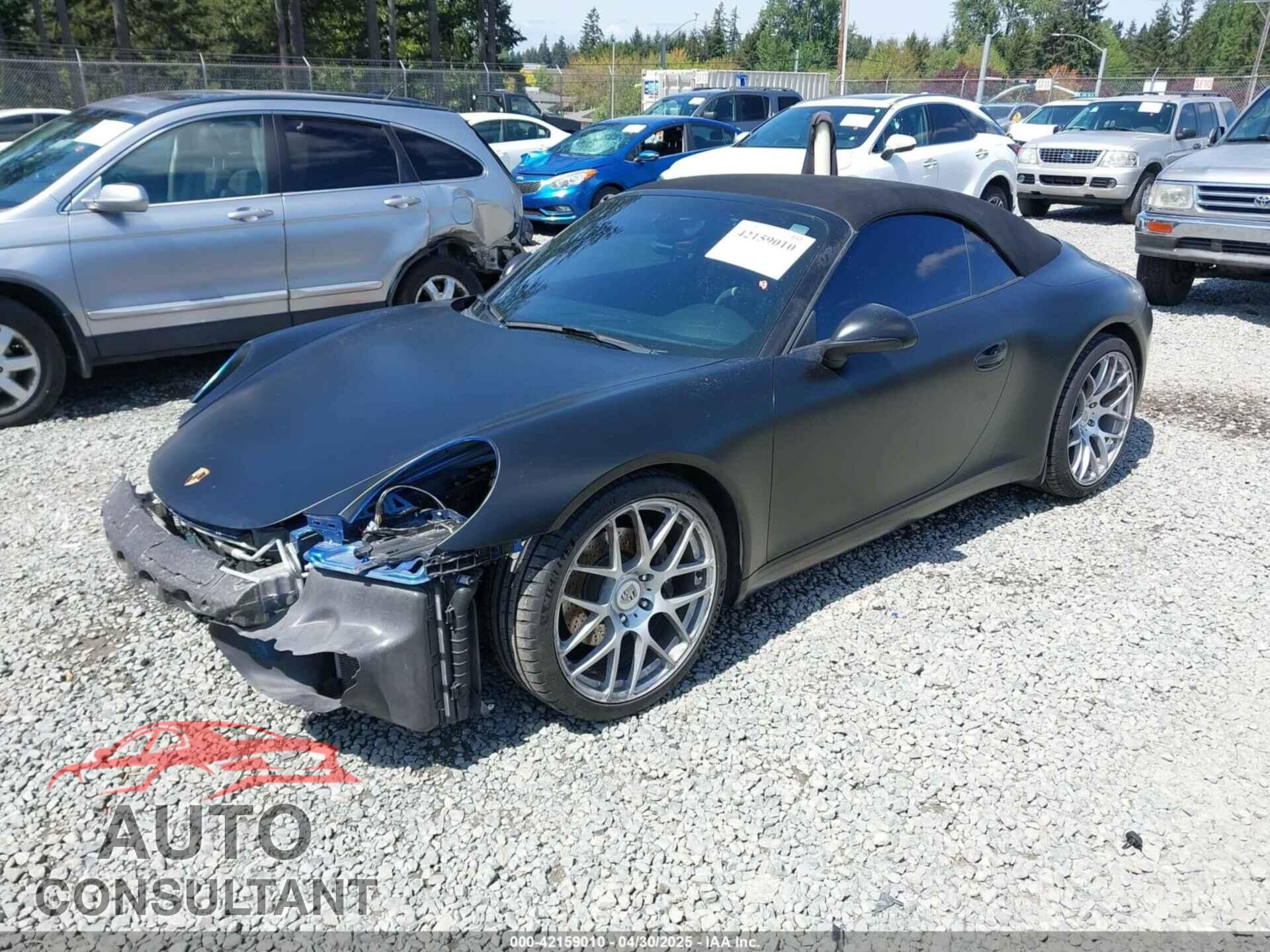 PORSCHE 911 2014 - WP0CA2A94ES140857