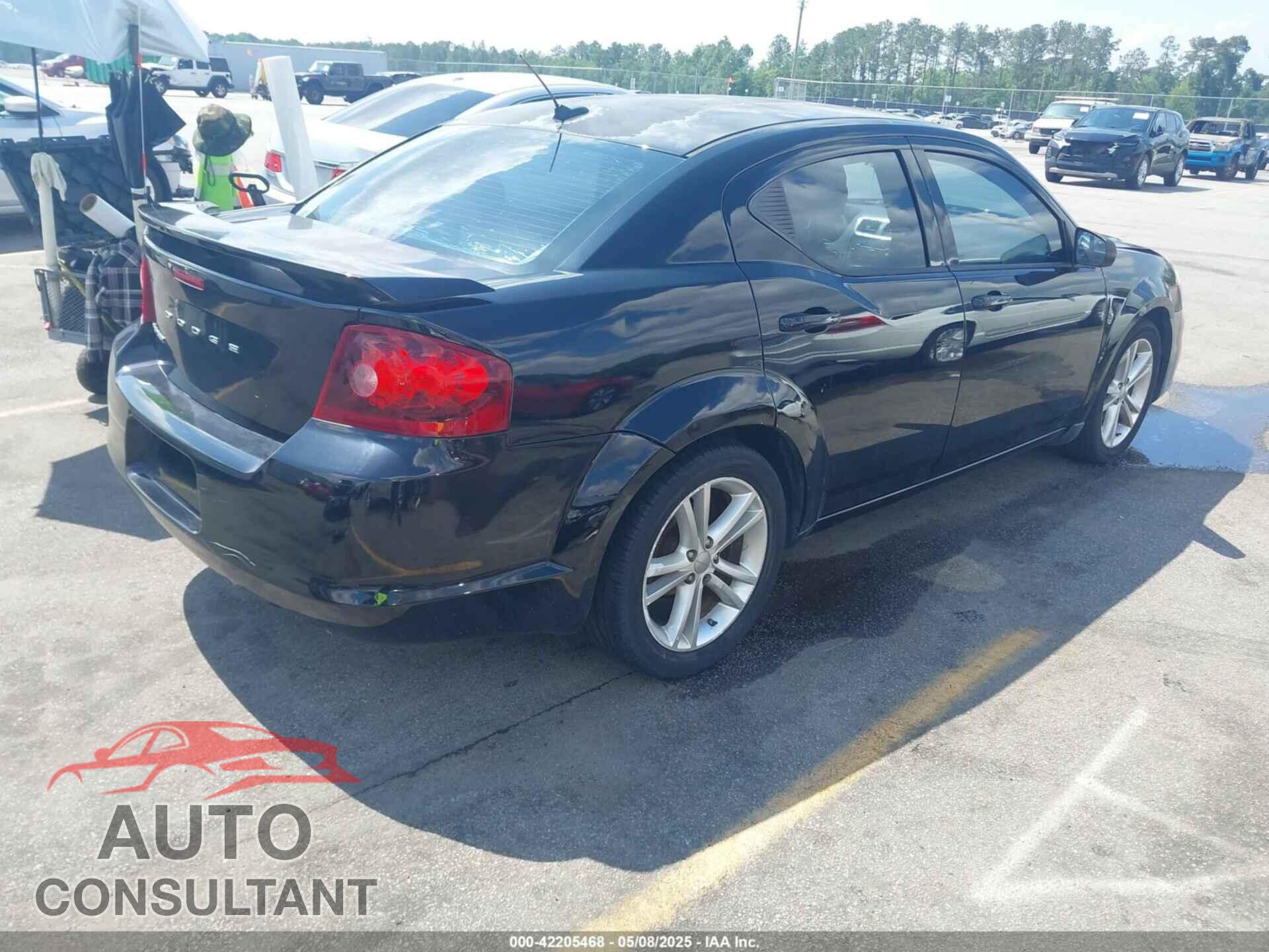 DODGE AVENGER 2013 - 1C3CDZAG1DN504121