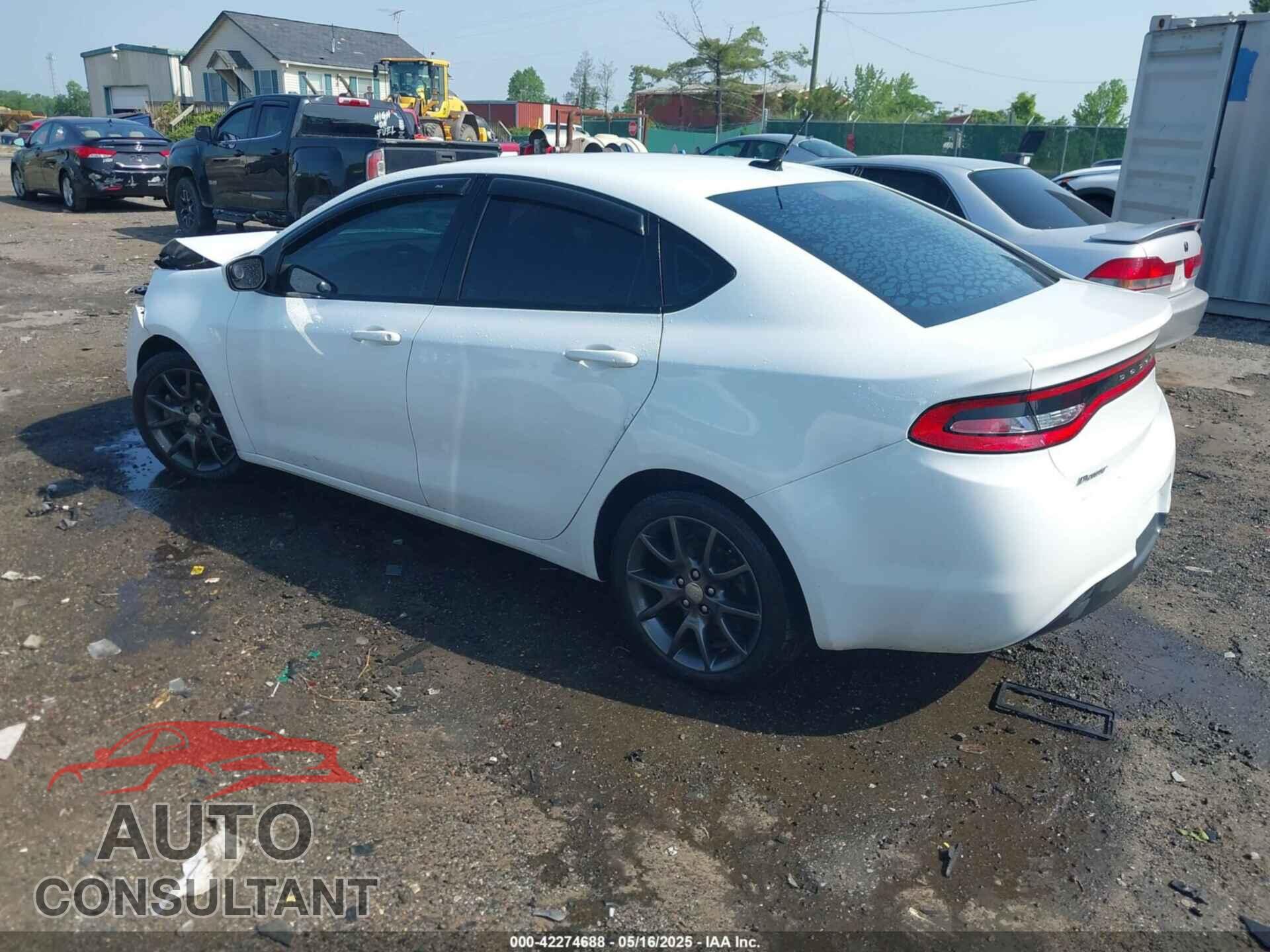 DODGE DART 2015 - 1C3CDFAA4FD311514