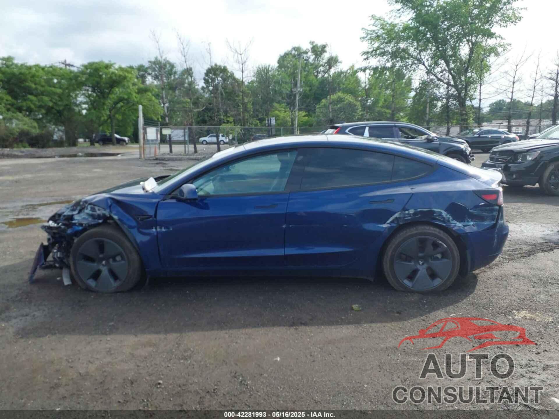 TESLA MODEL 3 2022 - 5YJ3E1EB2NF193808