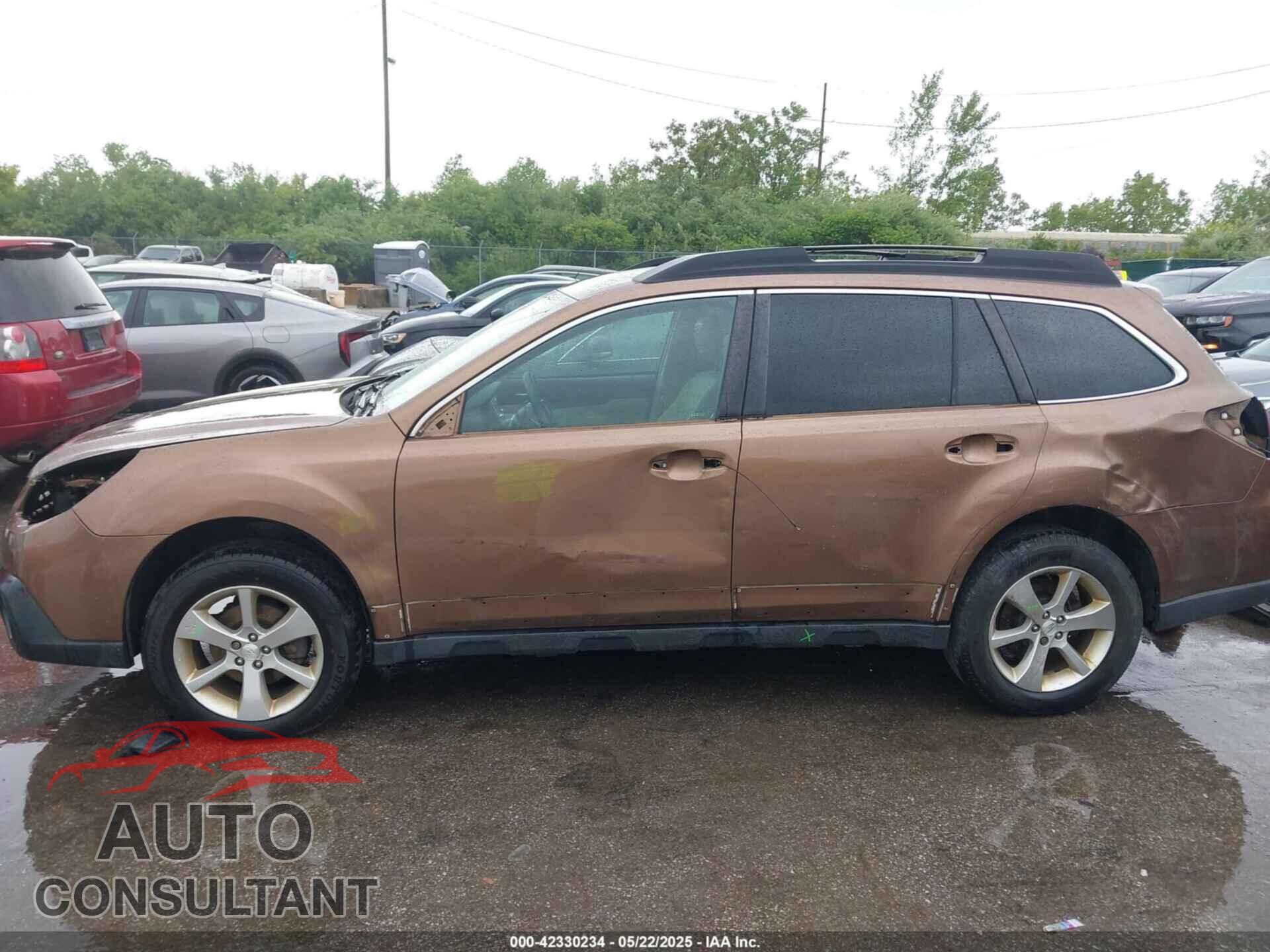 SUBARU OUTBACK 2013 - 4S4BRCKCXD3228613