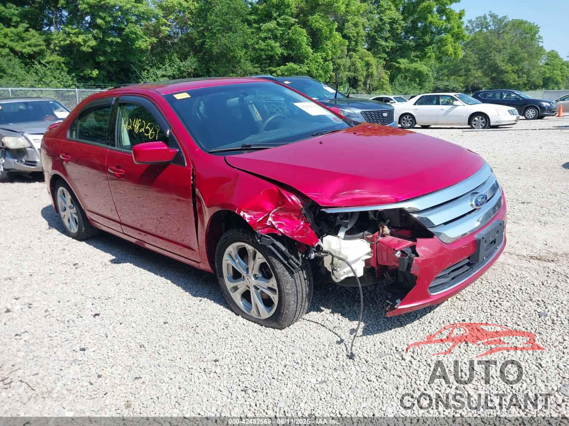FORD FUSION 2012 - 3FAHP0HAXCR337717