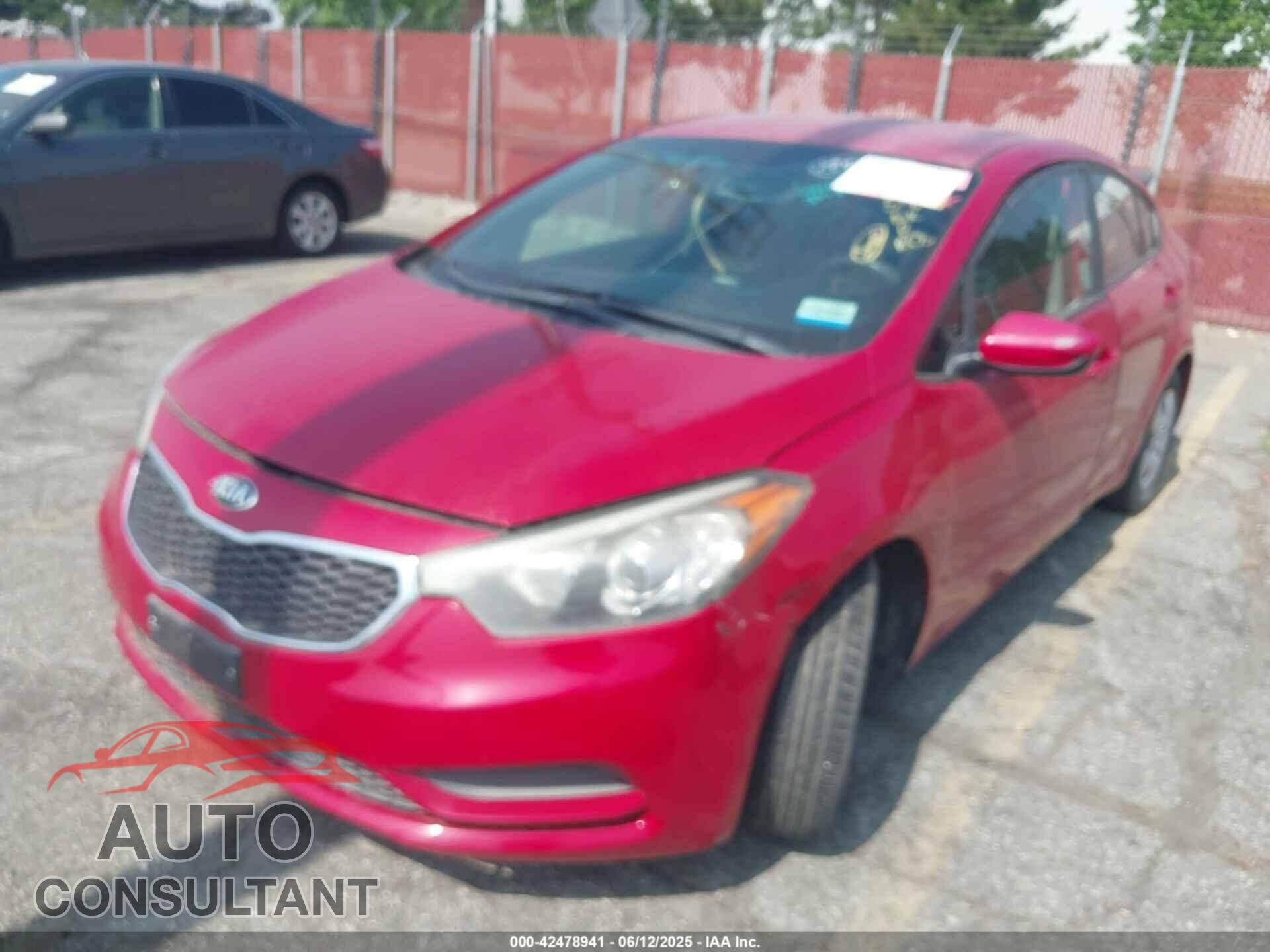 KIA FORTE 2016 - KNAFK4A67G5611670