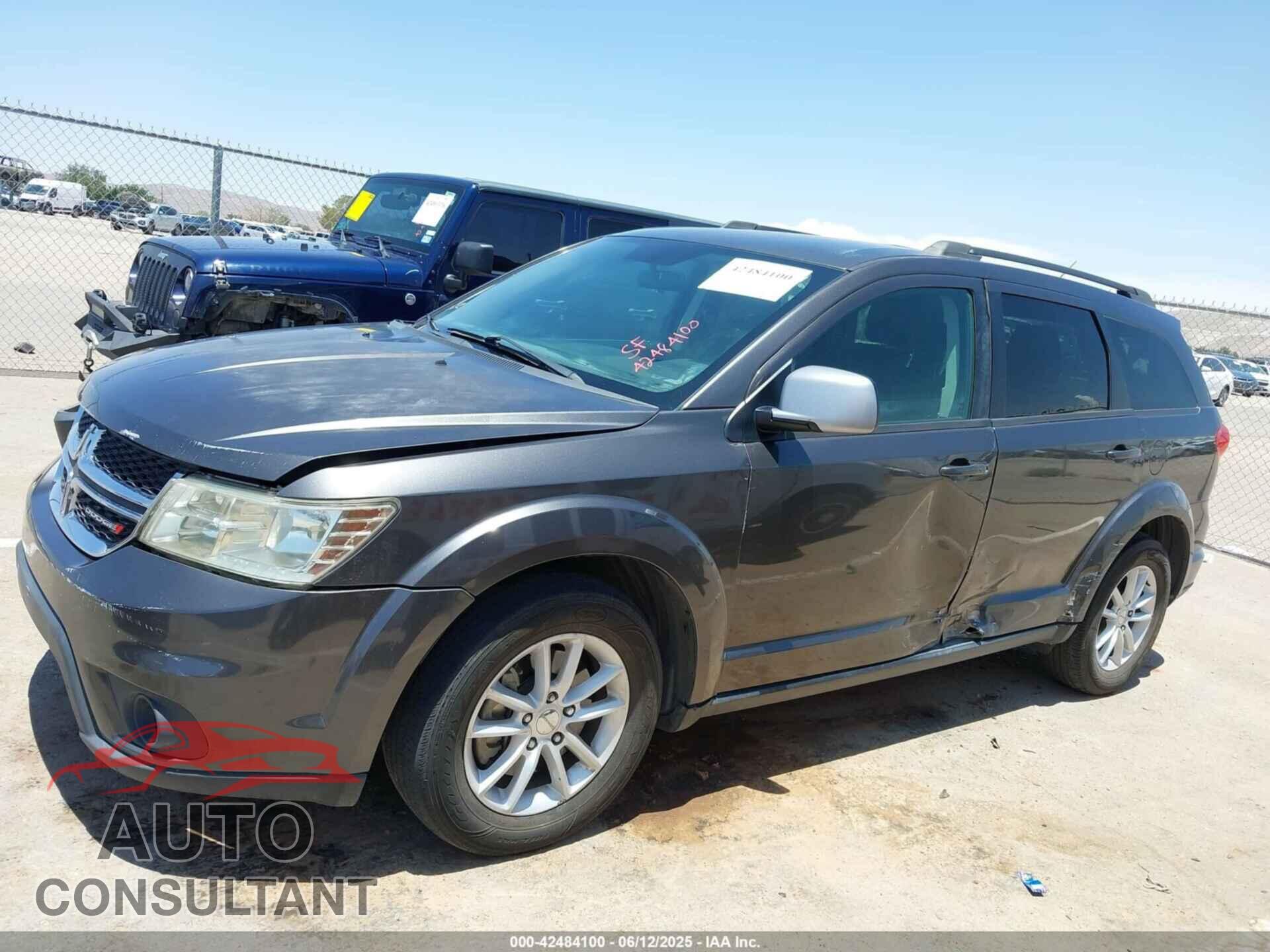 DODGE JOURNEY 2015 - 3C4PDCBG8FT595383