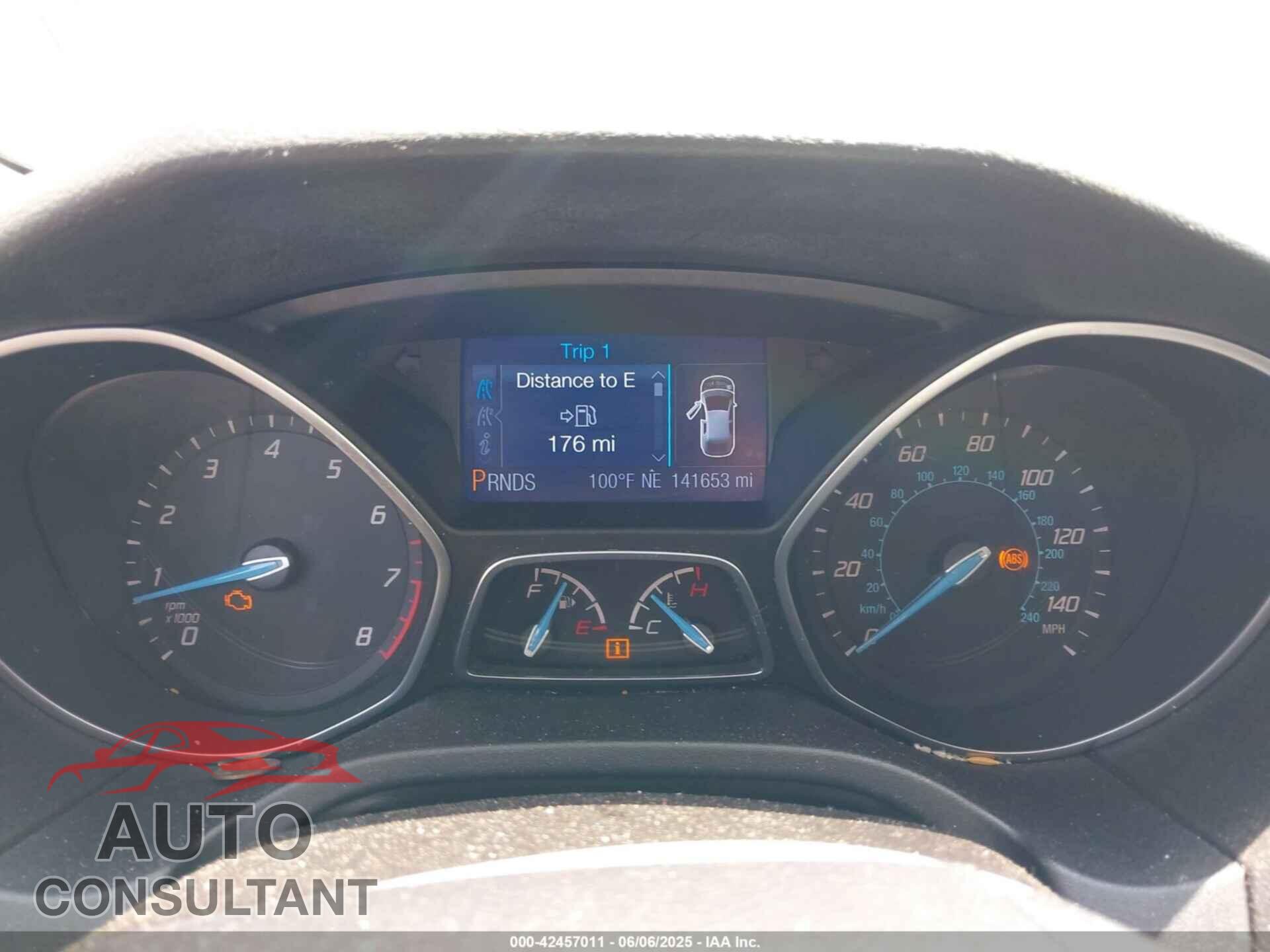 FORD FOCUS 2013 - 1FADP3K23DL323479