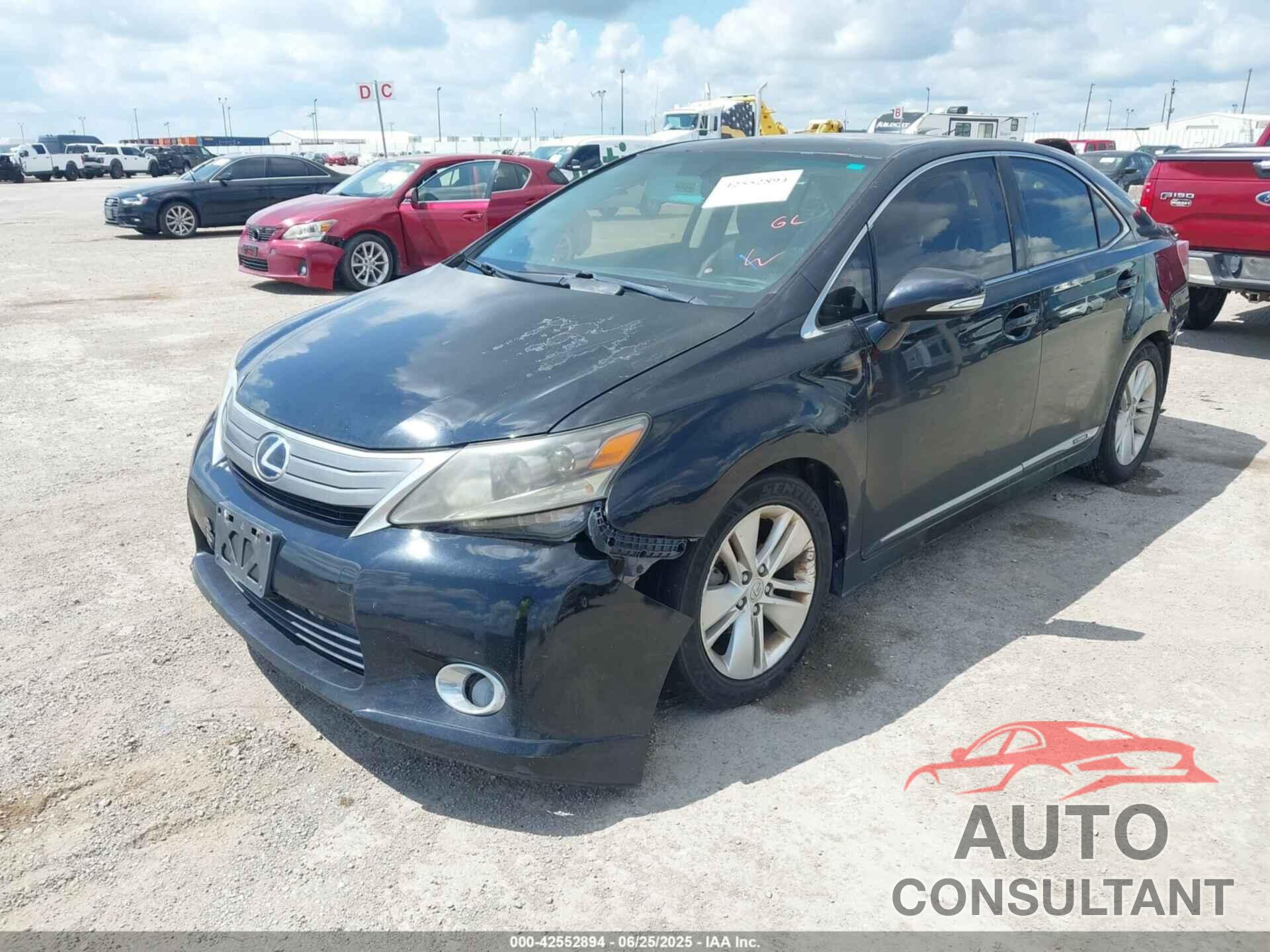 LEXUS HS 250H 2010 - JTHBB1BA9A2005782