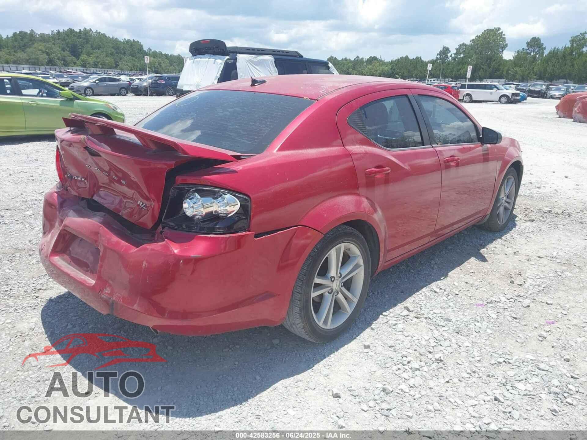 DODGE AVENGER 2013 - 1C3CDZAG9DN756165