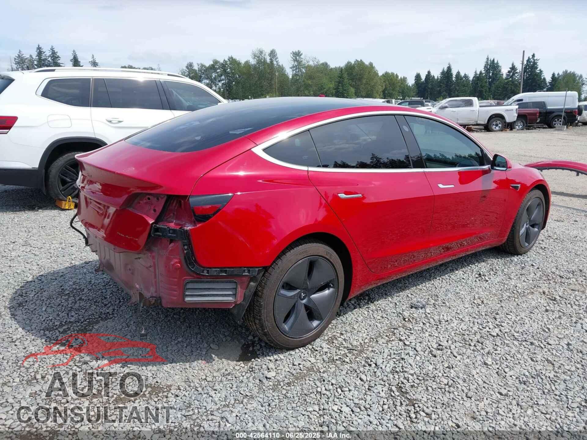 TESLA MODEL 3 2019 - 5YJ3E1EB7KF387178