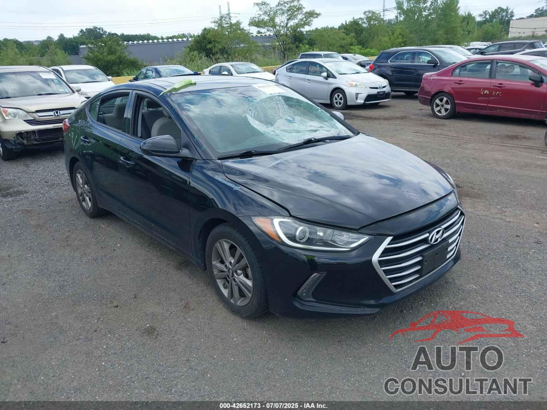 HYUNDAI ELANTRA 2018 - 5NPD84LFXJH399490