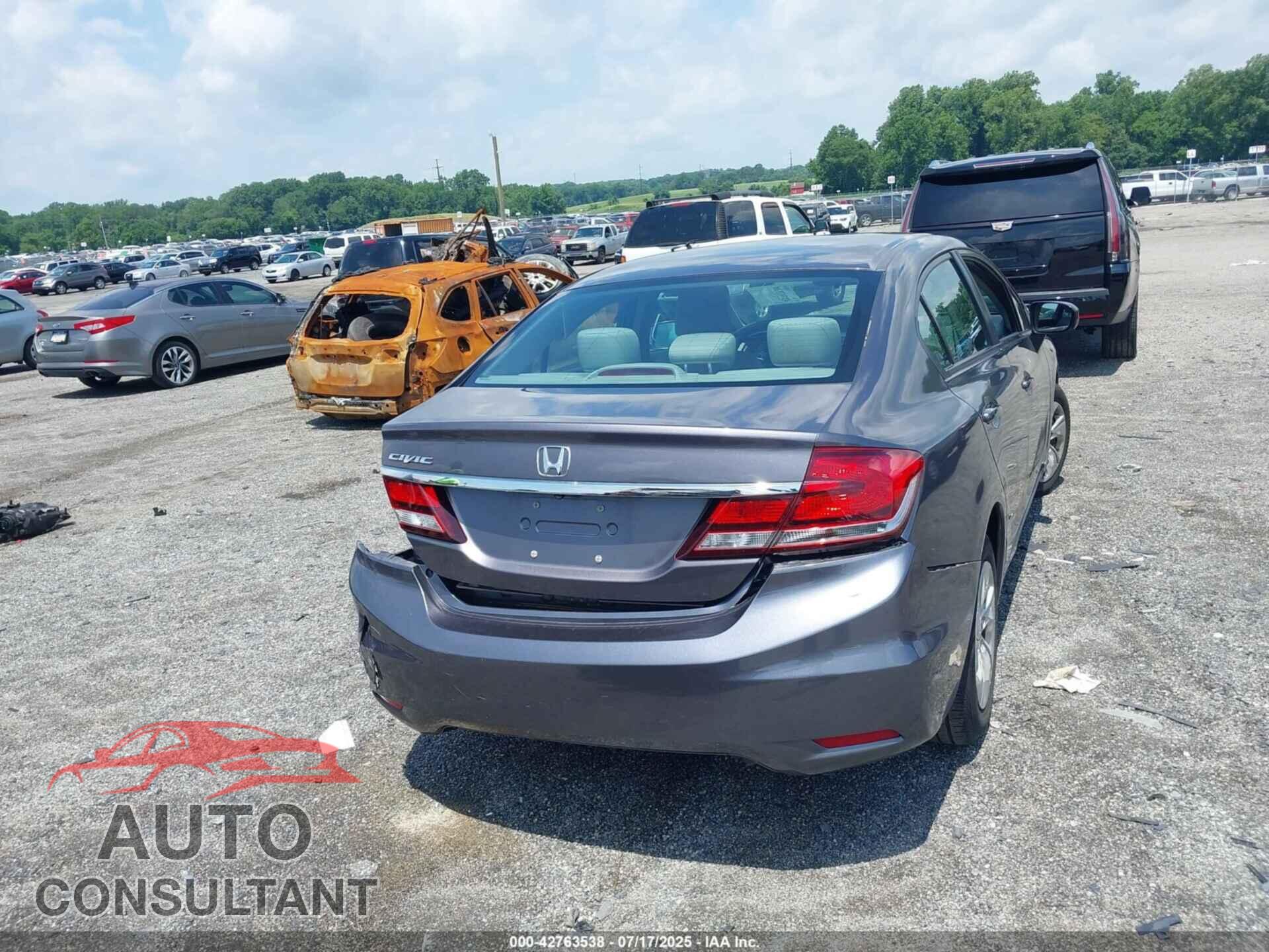 HONDA CIVIC 2014 - 19XFB2F50EE256608