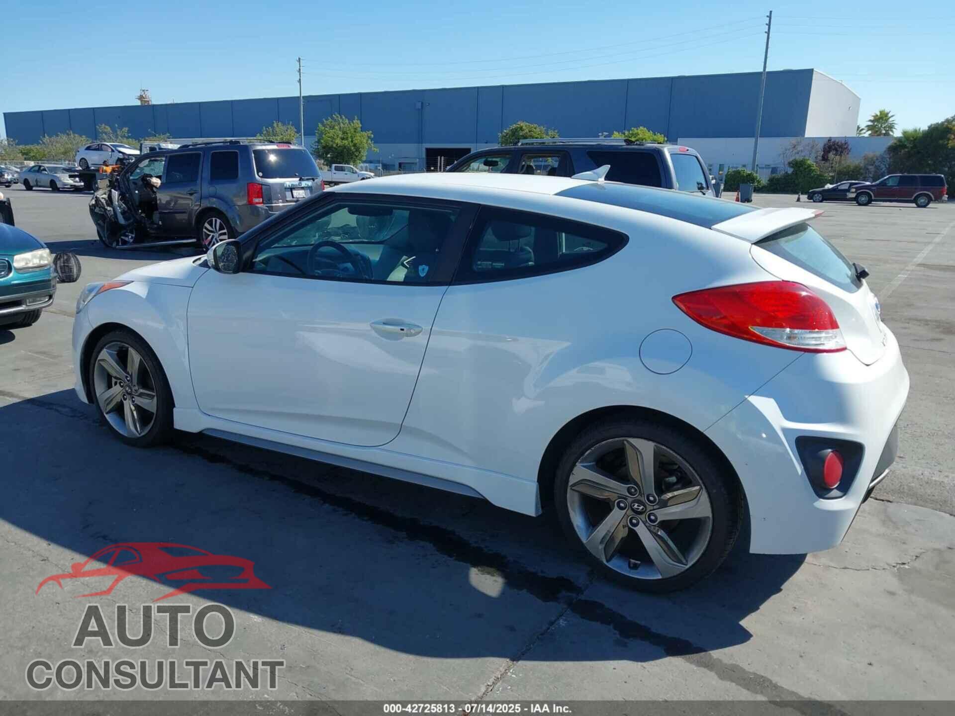 HYUNDAI VELOSTER 2013 - KMHTC6AE4DU158224