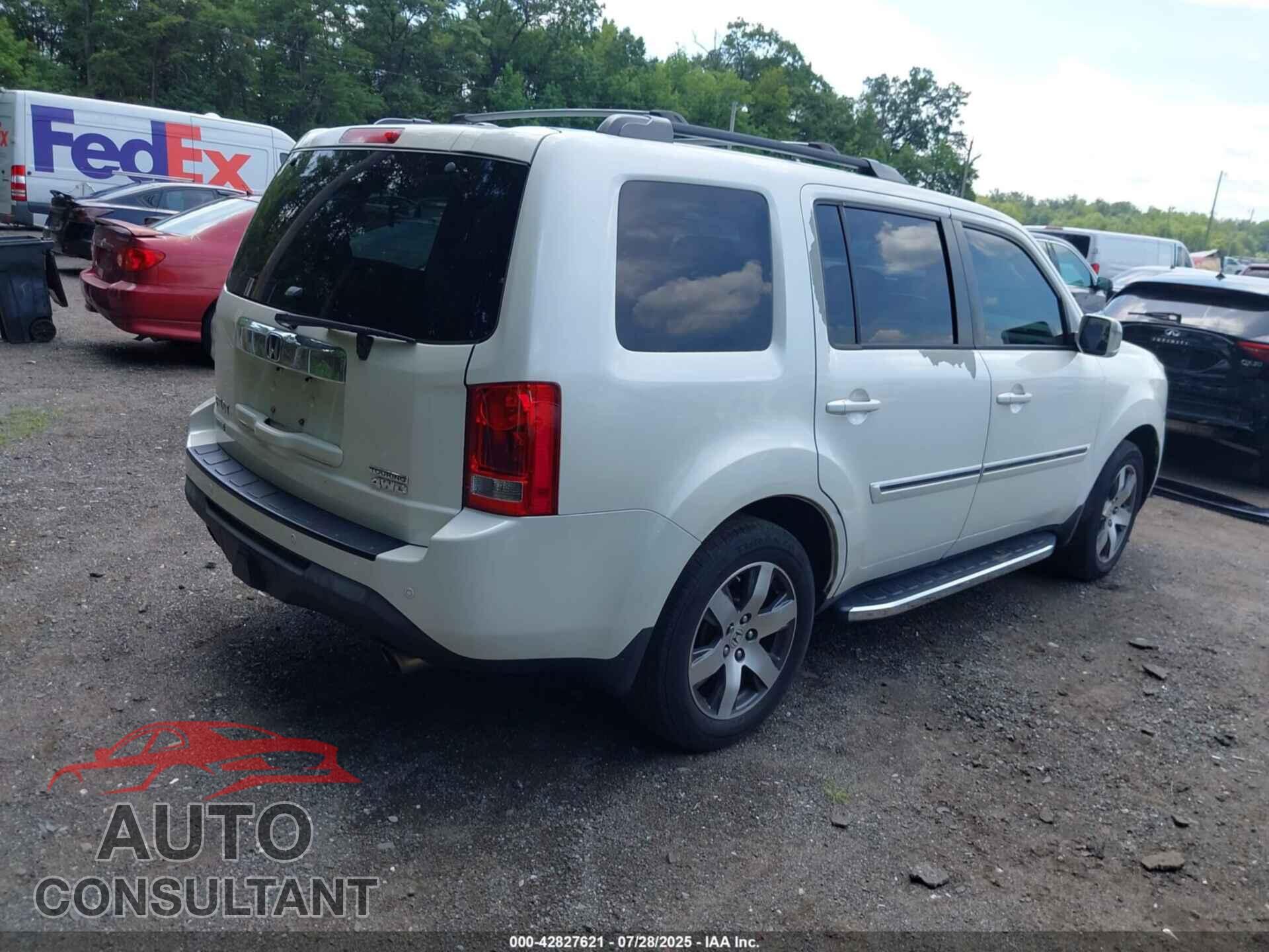 HONDA PILOT 2012 - 5FNYF4H91CB027872