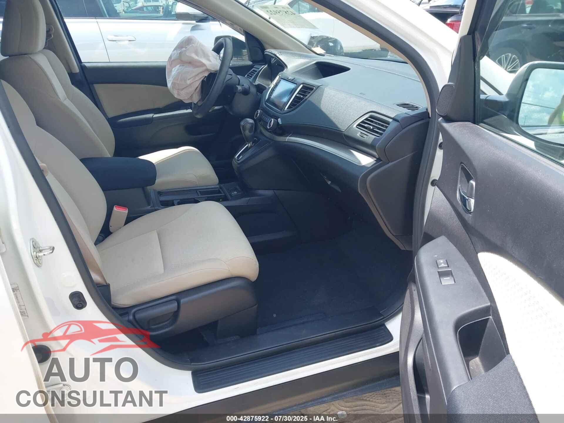 HONDA CR-V 2016 - 5J6RM4H55GL130524