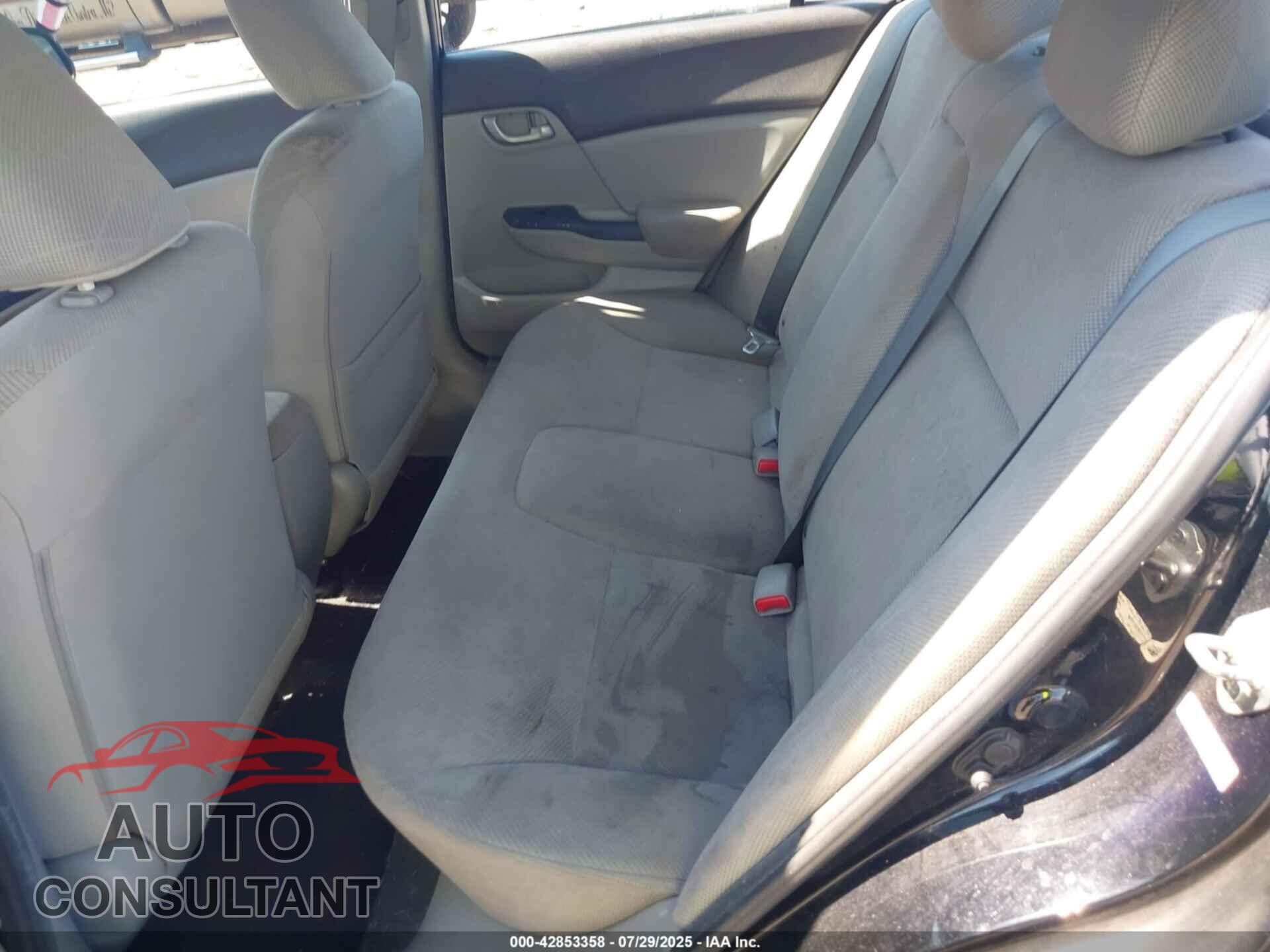 HONDA CIVIC 2012 - 19XFB2F53CE011654