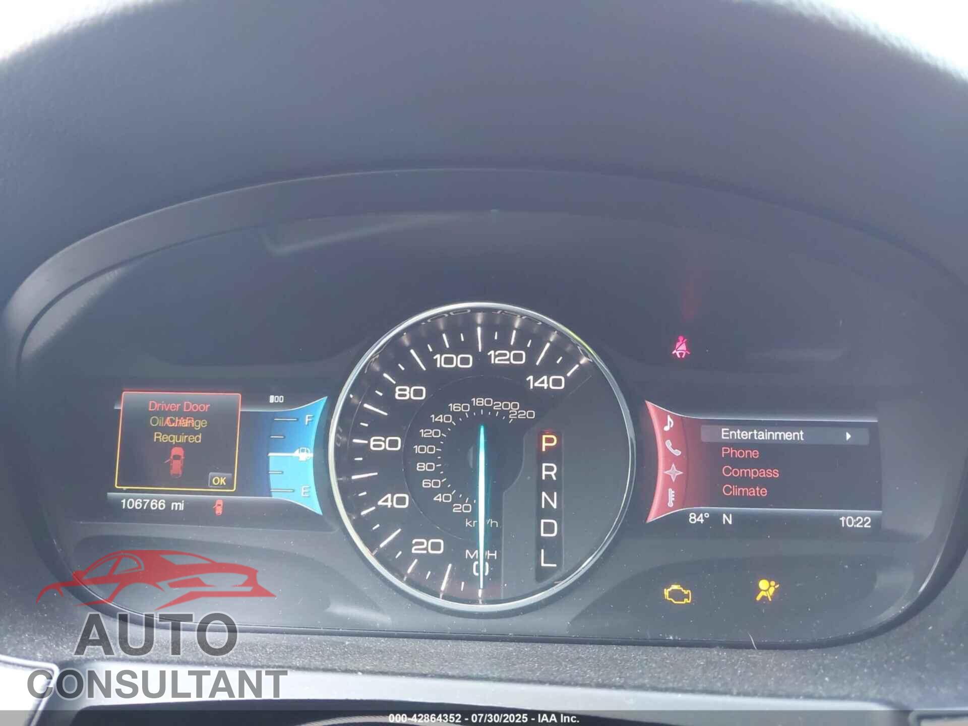 FORD EDGE 2013 - 2FMDK3J92DBA04786