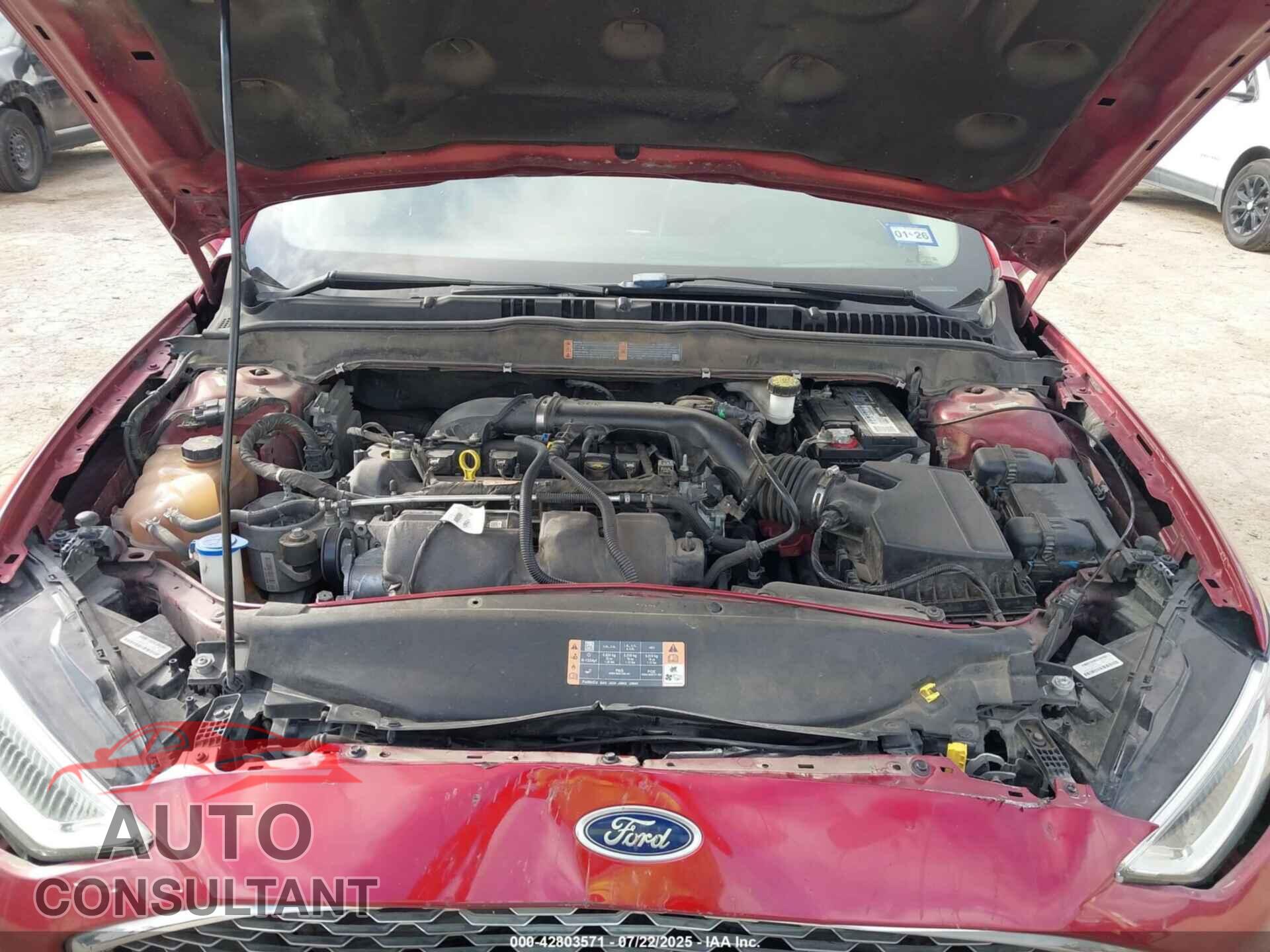 FORD FUSION 2019 - 3FA6P0K93KR132292
