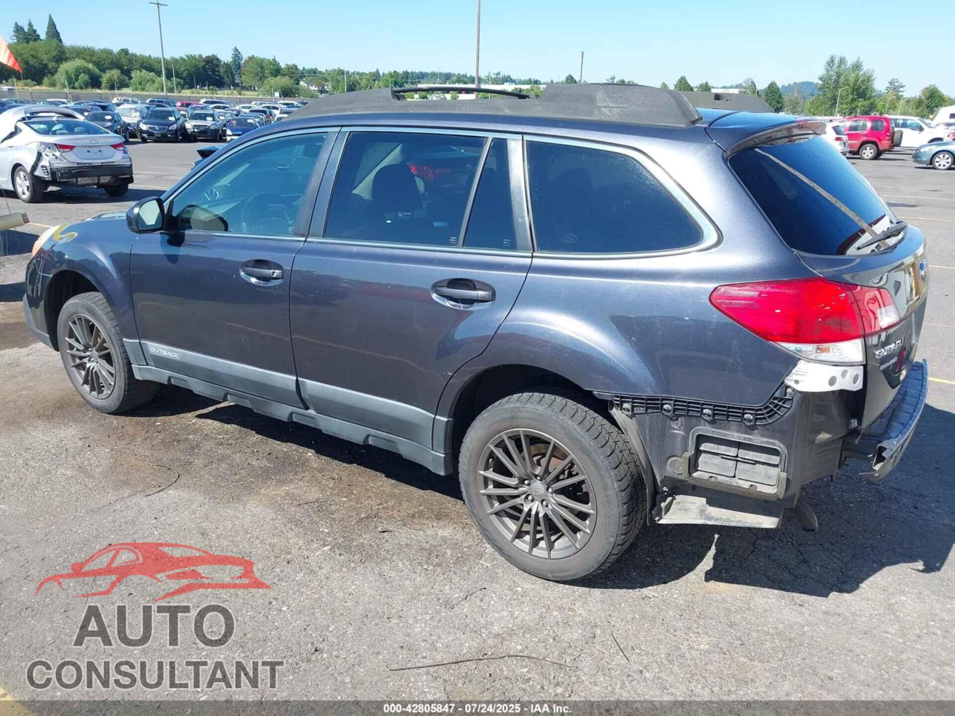 SUBARU OUTBACK 2013 - 4S4BRBCC6D3277977
