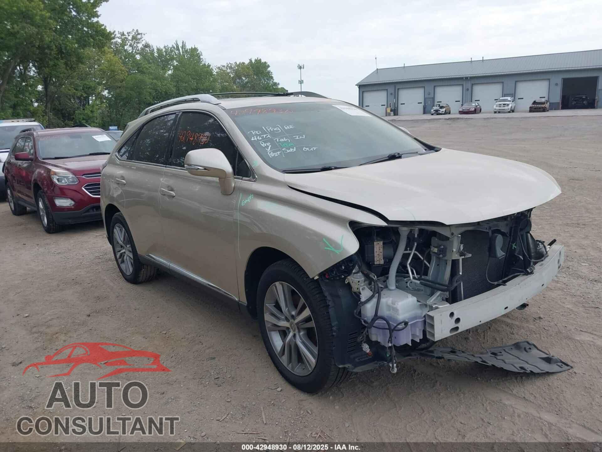 LEXUS RX 350 2015 - 2T2BK1BA1FC340136