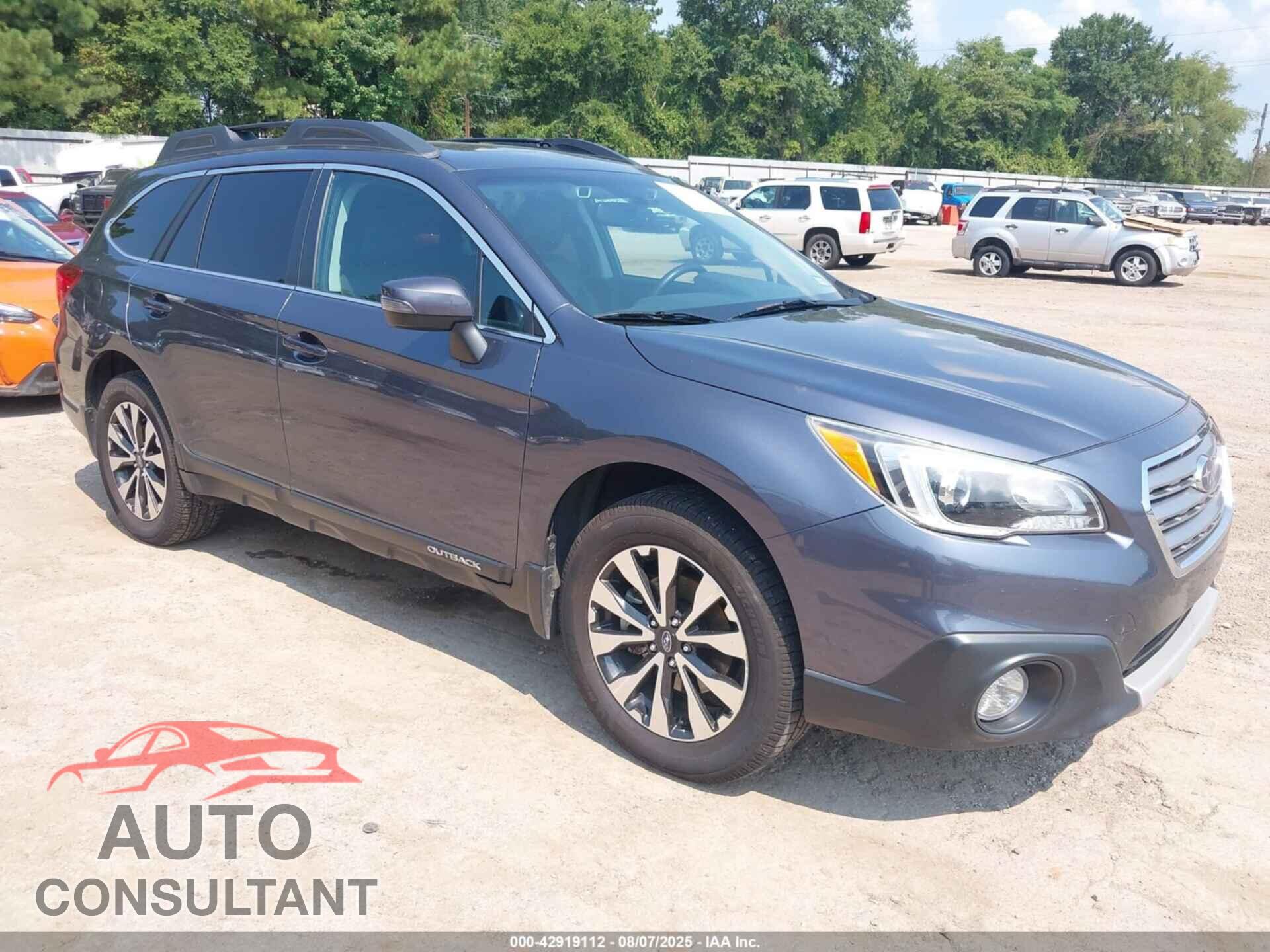 SUBARU OUTBACK 2016 - 4S4BSANC9G3217448