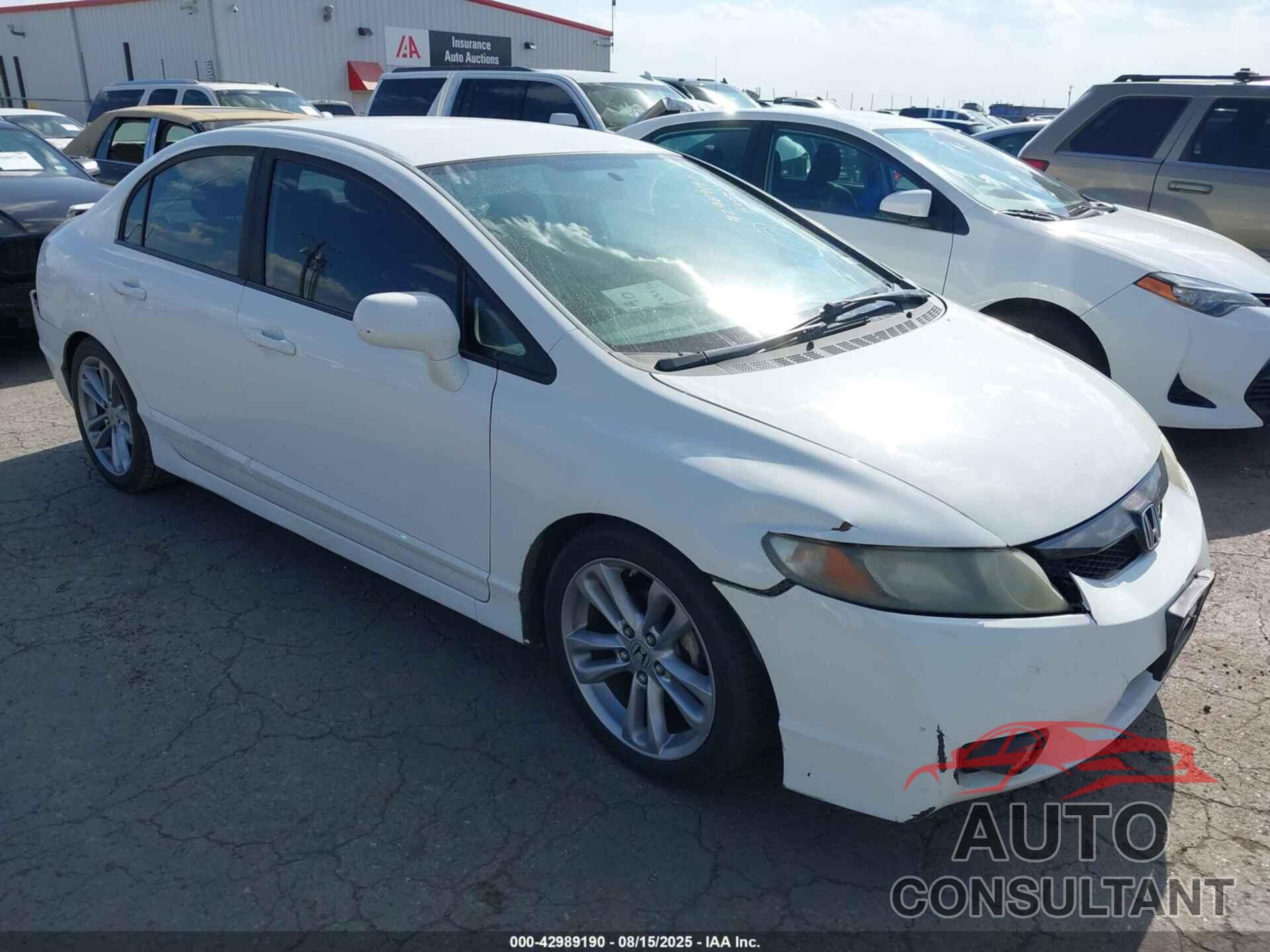 HONDA CIVIC 2011 - 19XFA1F62BE020608
