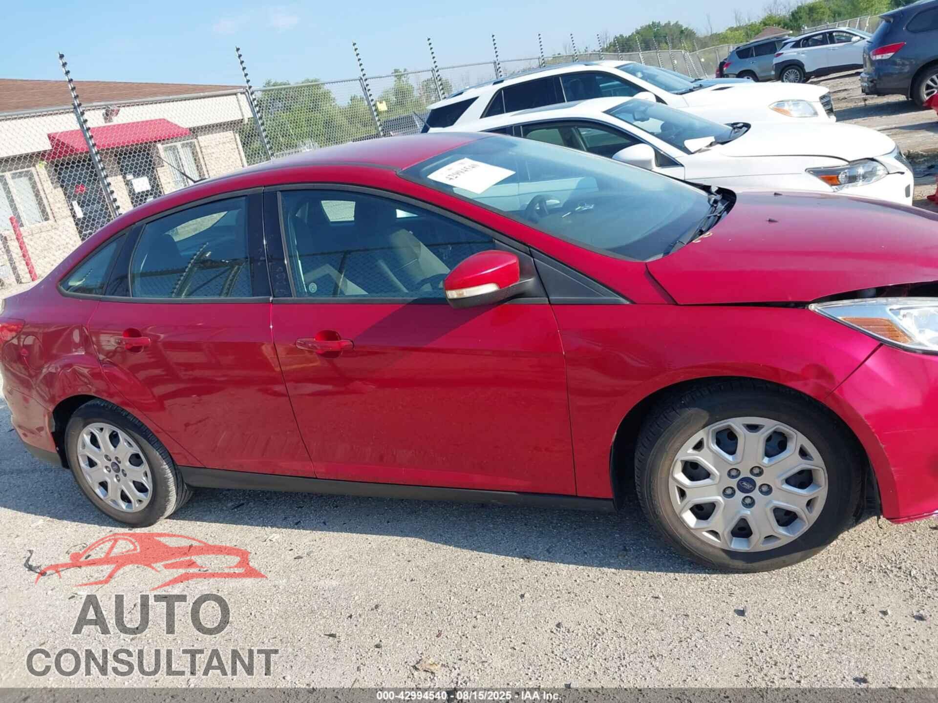 FORD FOCUS 2012 - 1FAHP3F21CL463363